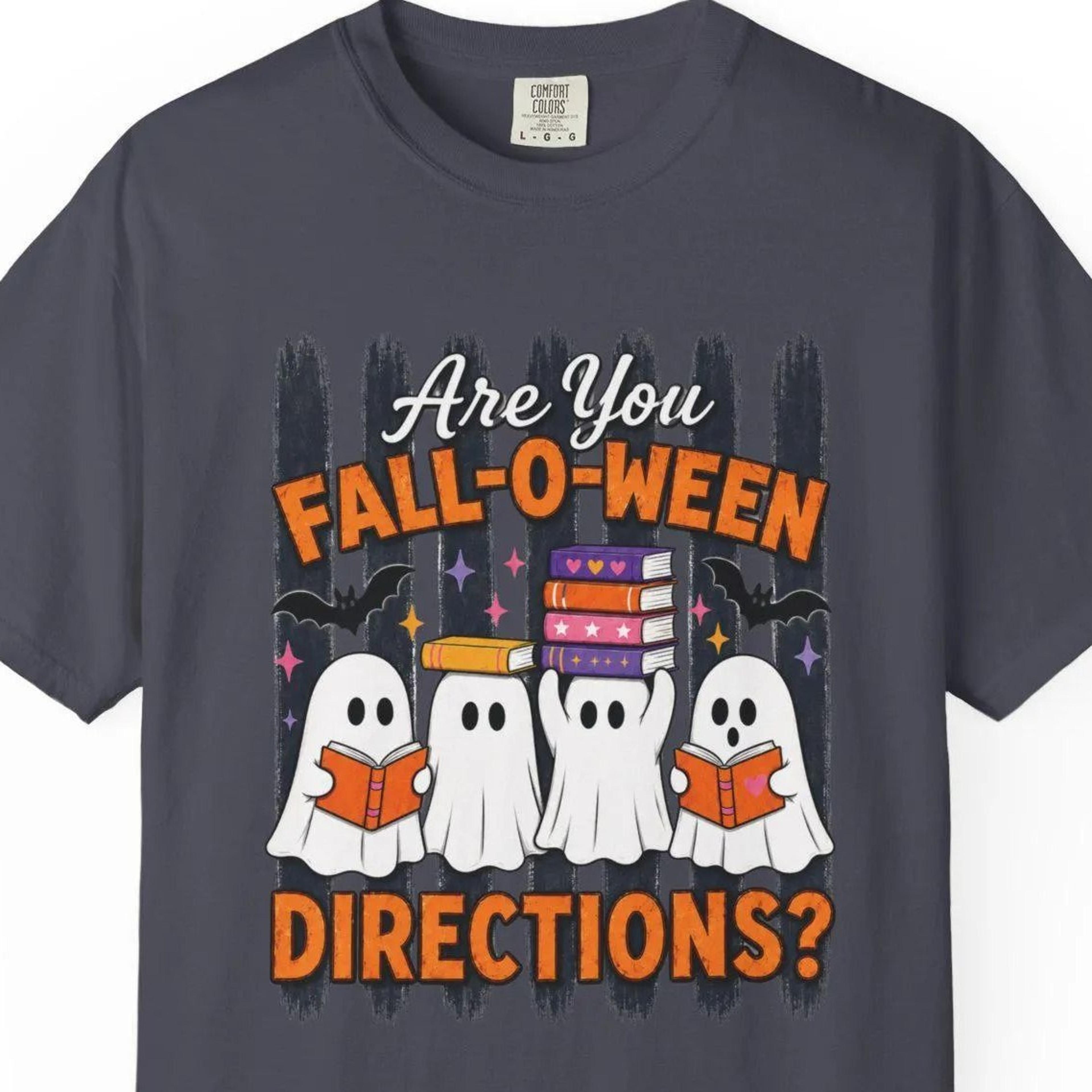 Halloween Shirt Are You FallOWeen Directions Shirt Ghost Teacher Shirt Halloween Gift For TeacherSp 