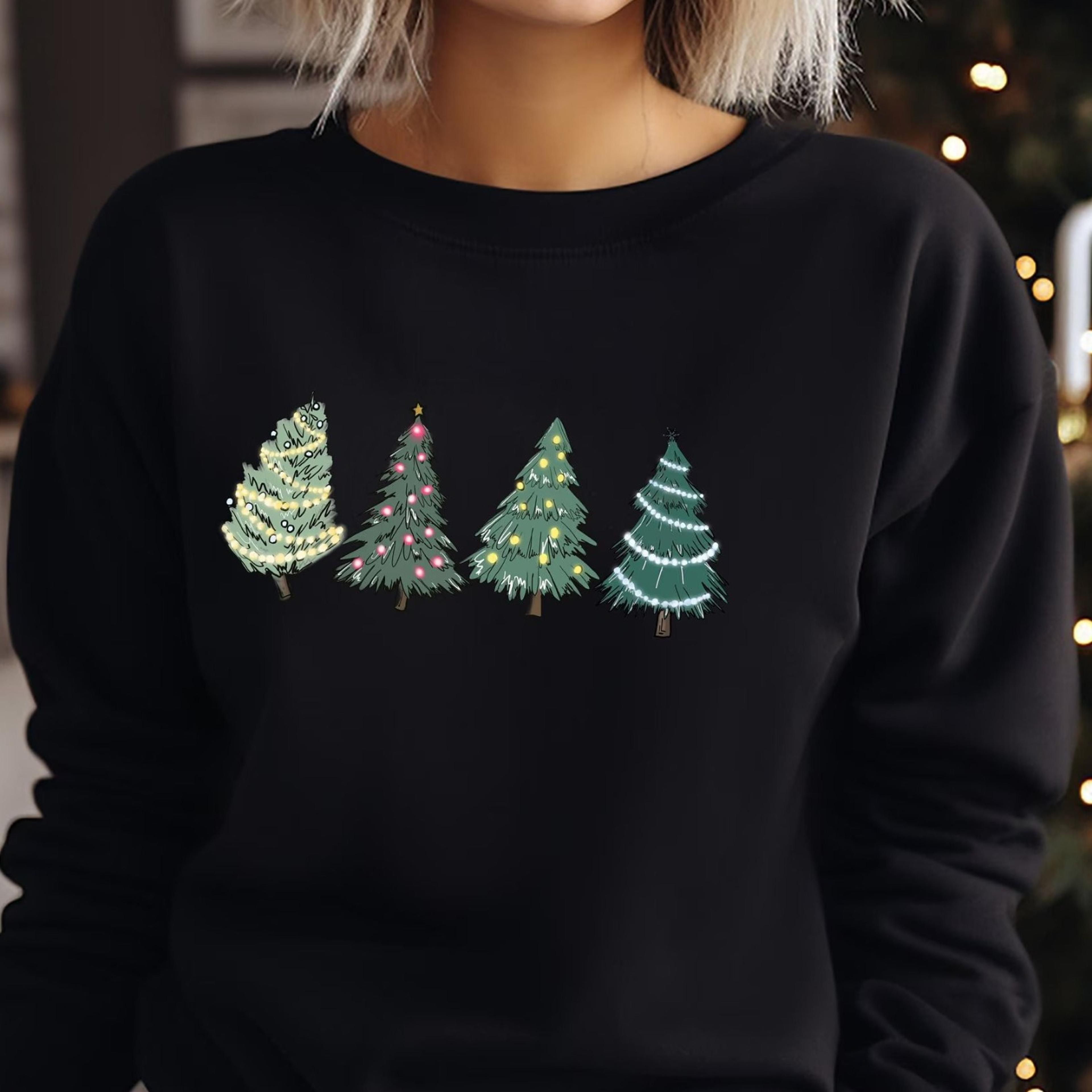 christmas tree sweatshirt christmas tree winter sweater, christmas sweatshirt, christmas t-shirt, winter sweater, chris