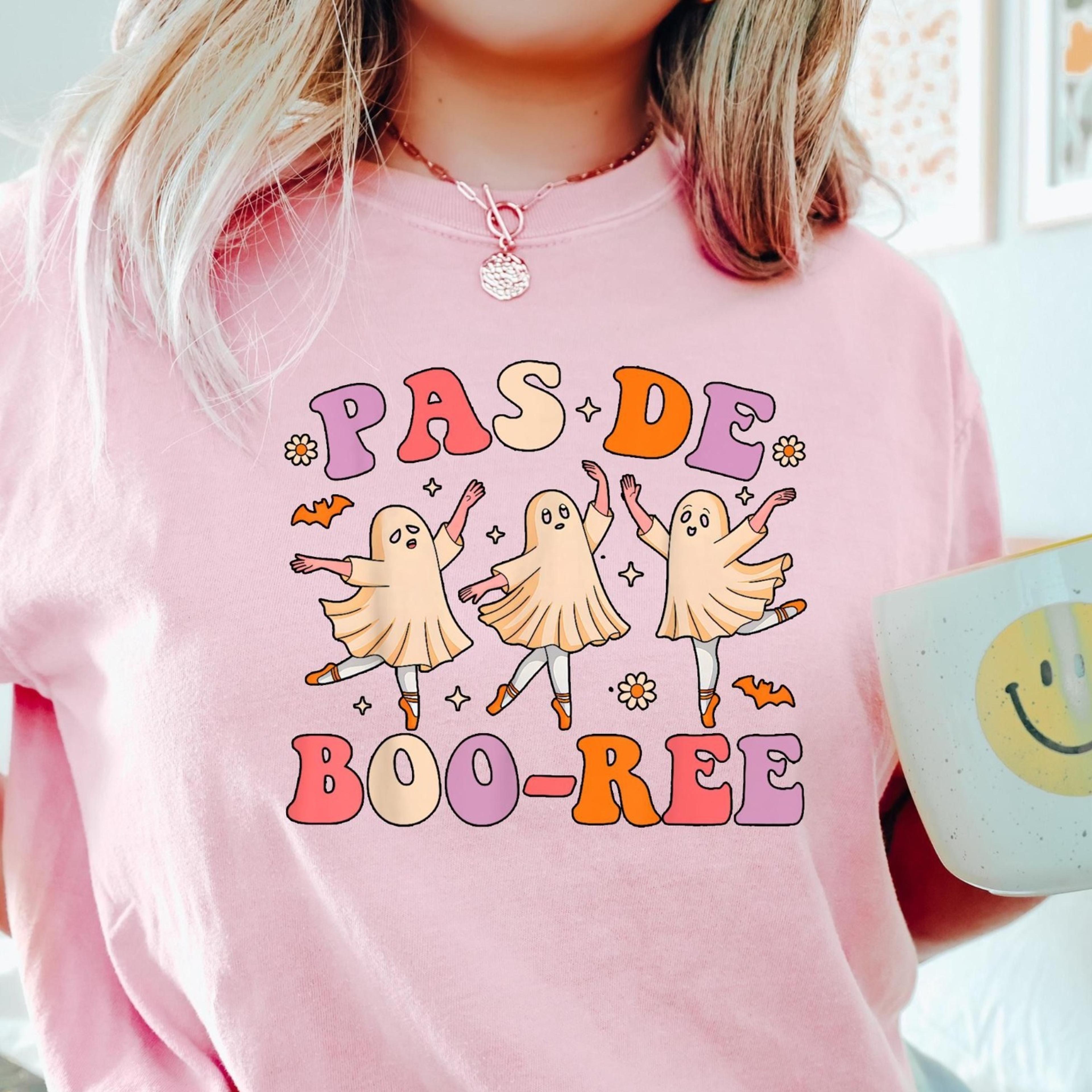 cute ballet ghost sweatshirt, ballet dancer, spooky dance teacher shirt, spooky dance teacher gift, halloween gift