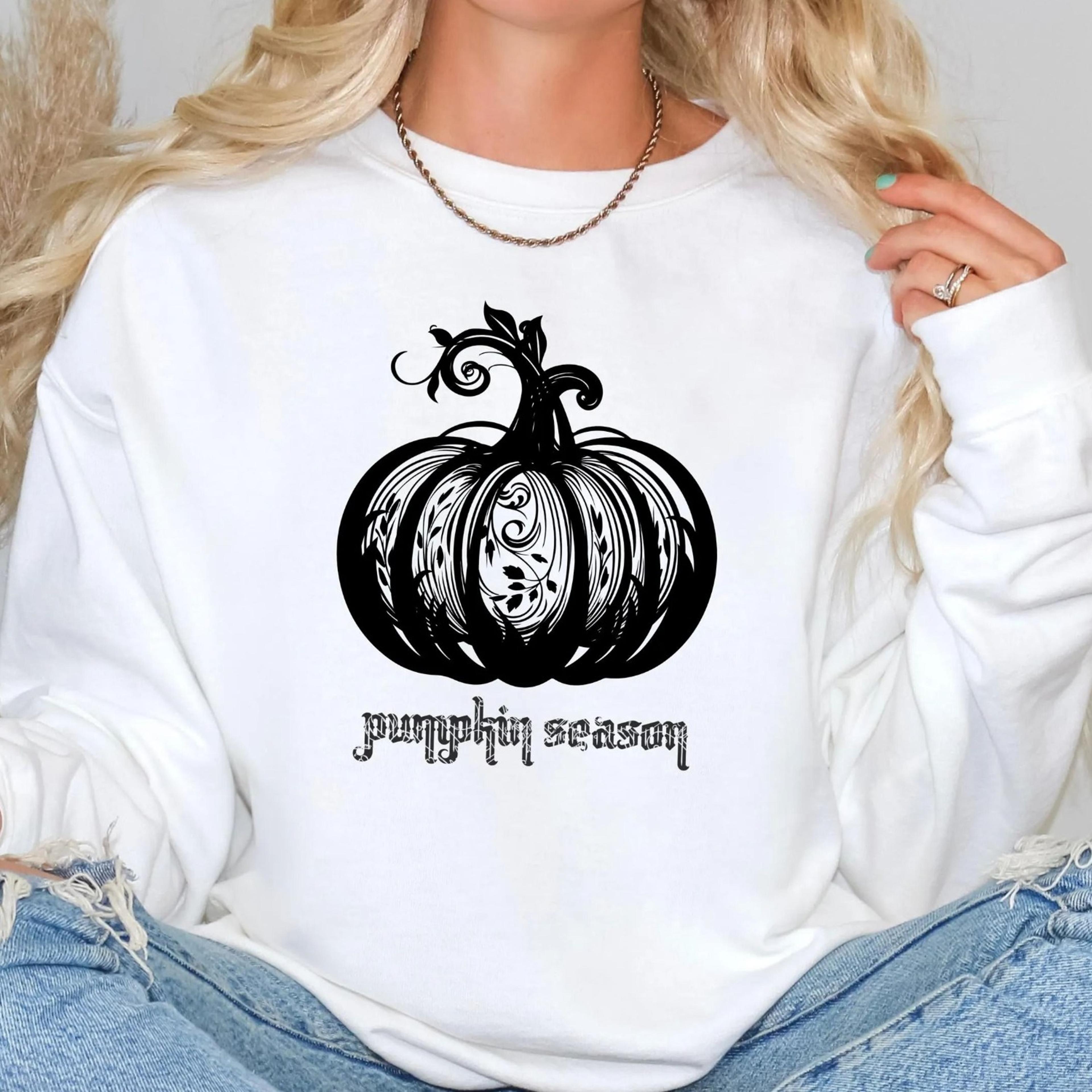 lace pumpkin shirt halloween fall vibes
