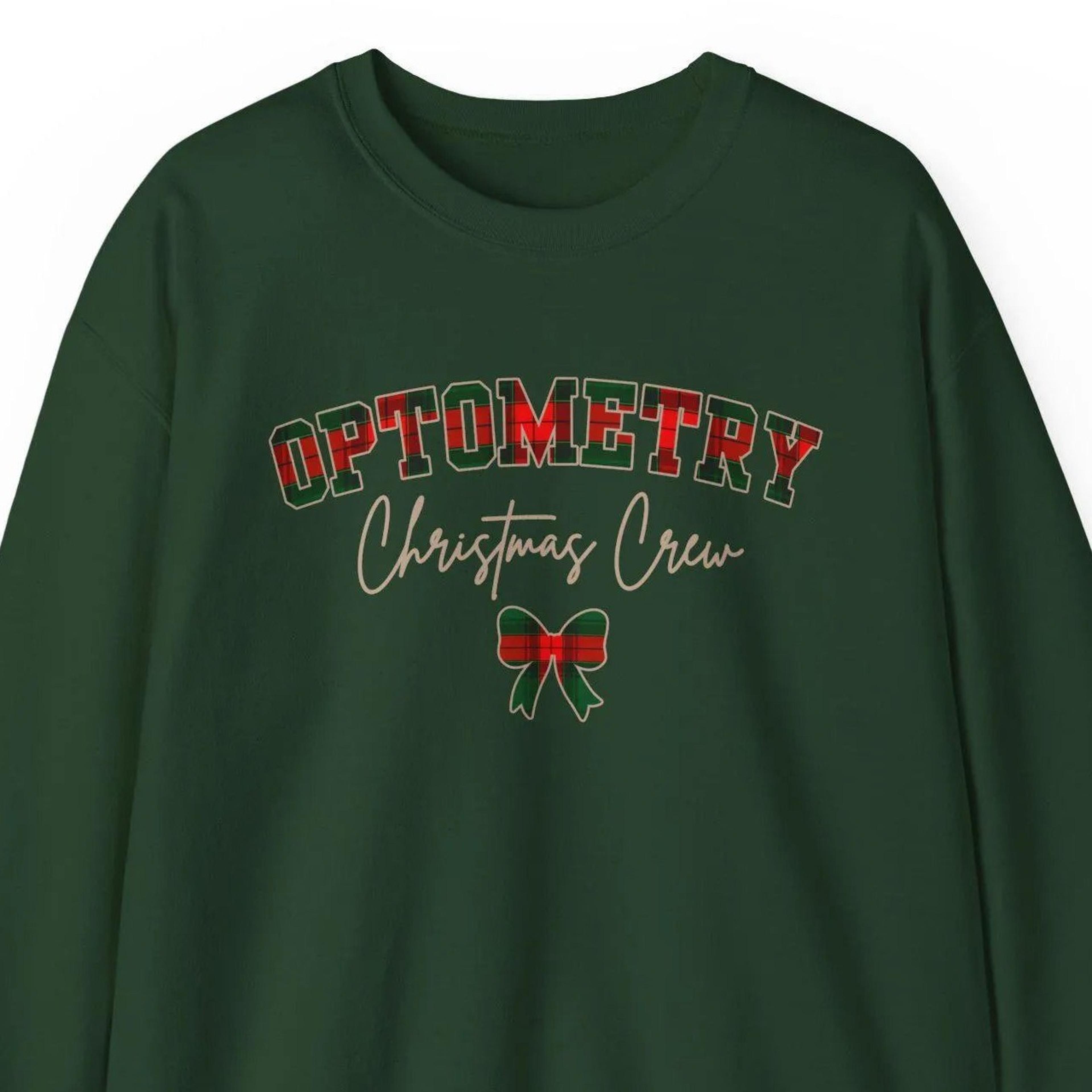 optometry christmas sweatshirt | optometrist christmas gift | optometry shirt | optometrist holiday apparel | optician x