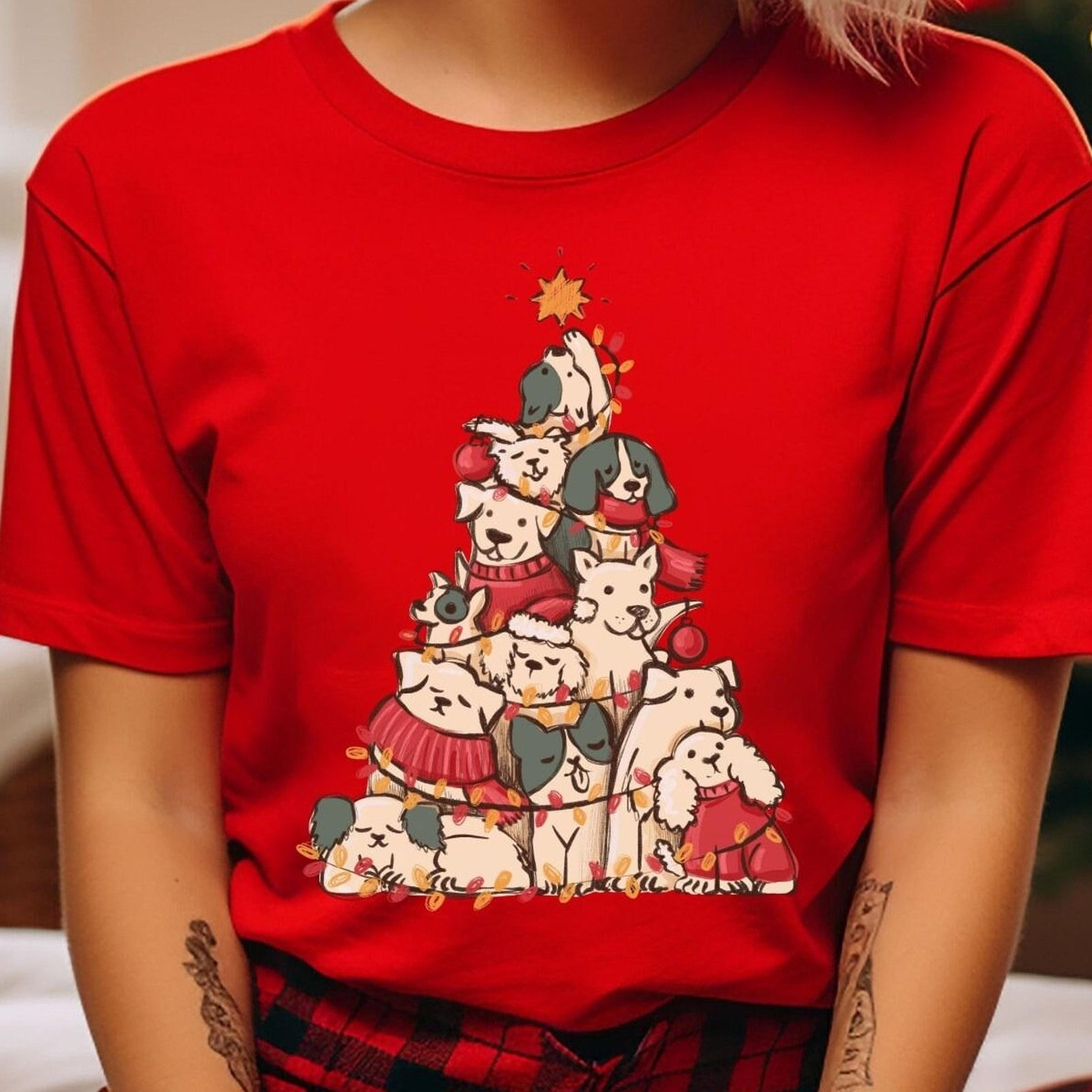 christmas dogs sweatshirt, dog mom t-shirt, dogs , puppies shirt, christmas sweatshirt, christmas gift