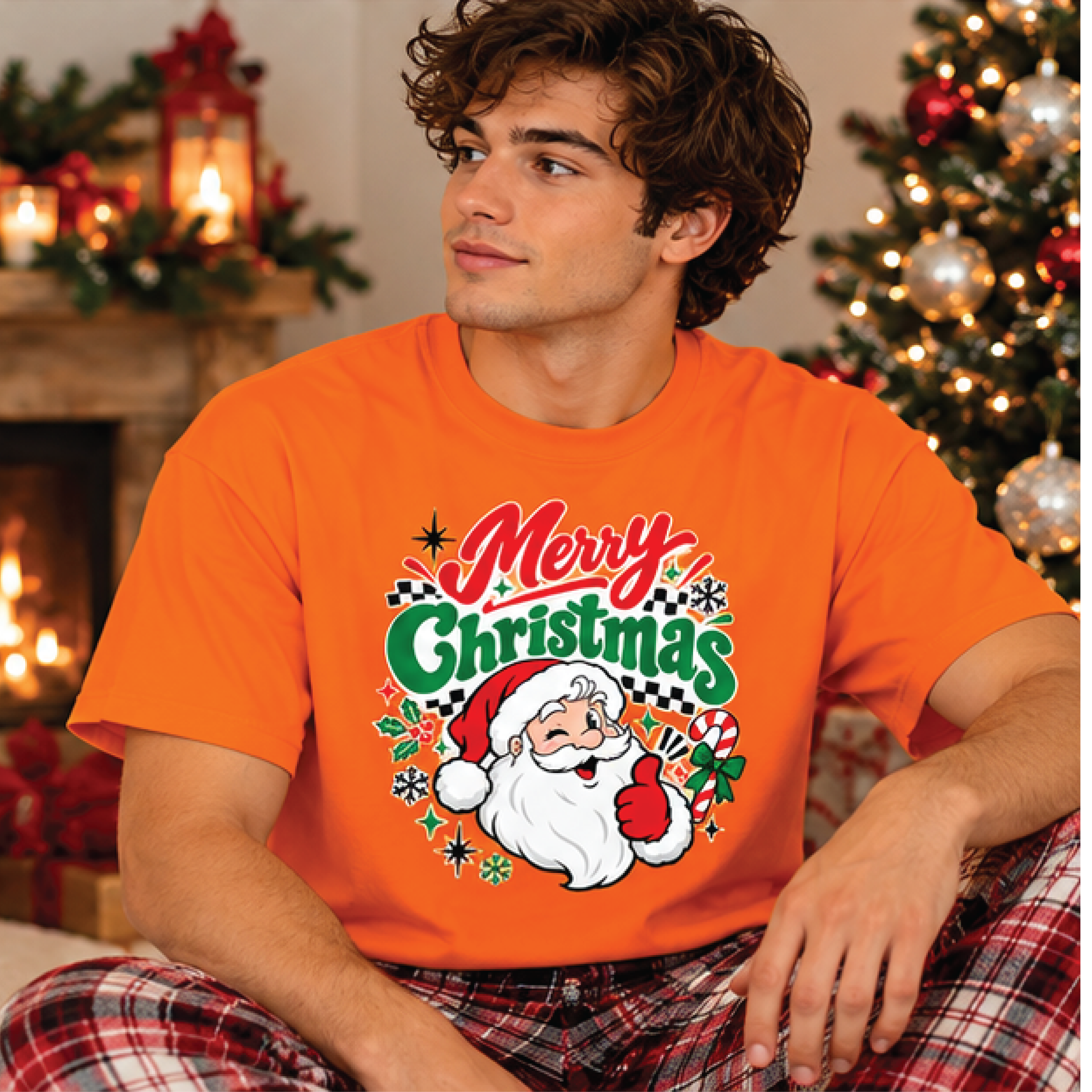merry christmas santa shirt, retro santa claus christmas tee, cute holiday graphic t-shirt, festive xmas gift