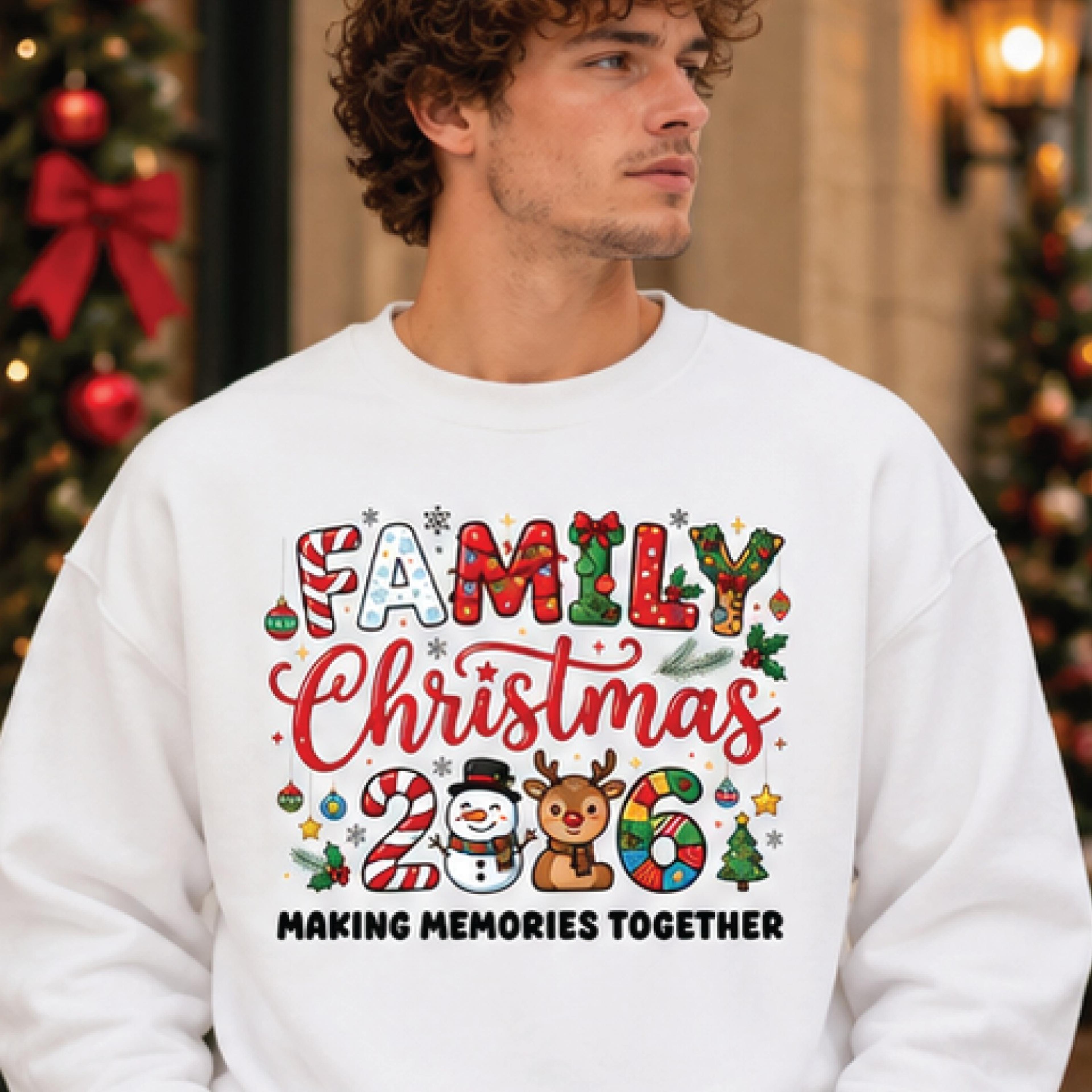 family christmas 2026 sweatshirt, making memories together holiday crewneck, cute family xmas sweater, unisex christmas