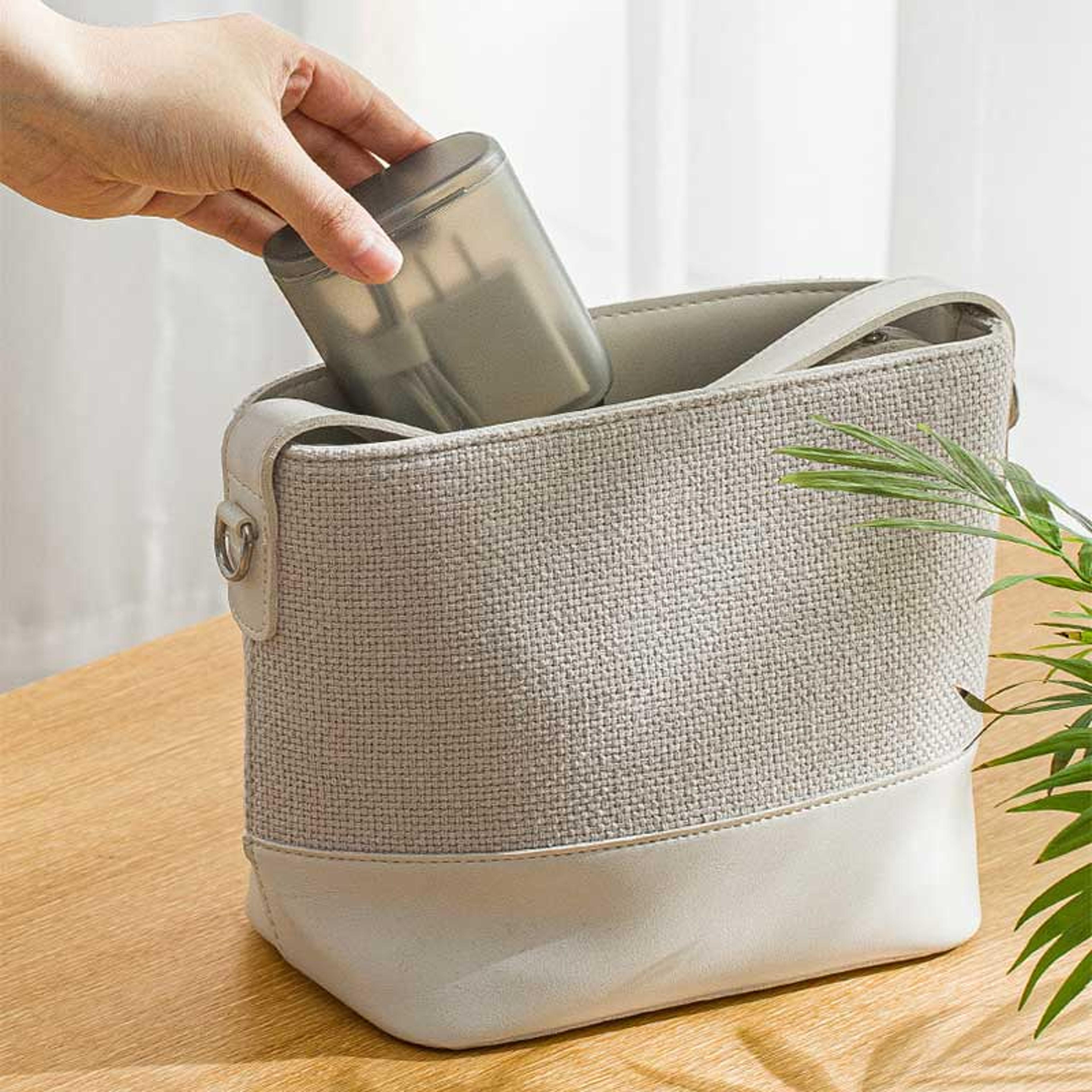 Portable Cable Storage Box With Cover Wound Headphone Cable Charger Storage Box Drawer Sorting Boxe 4
