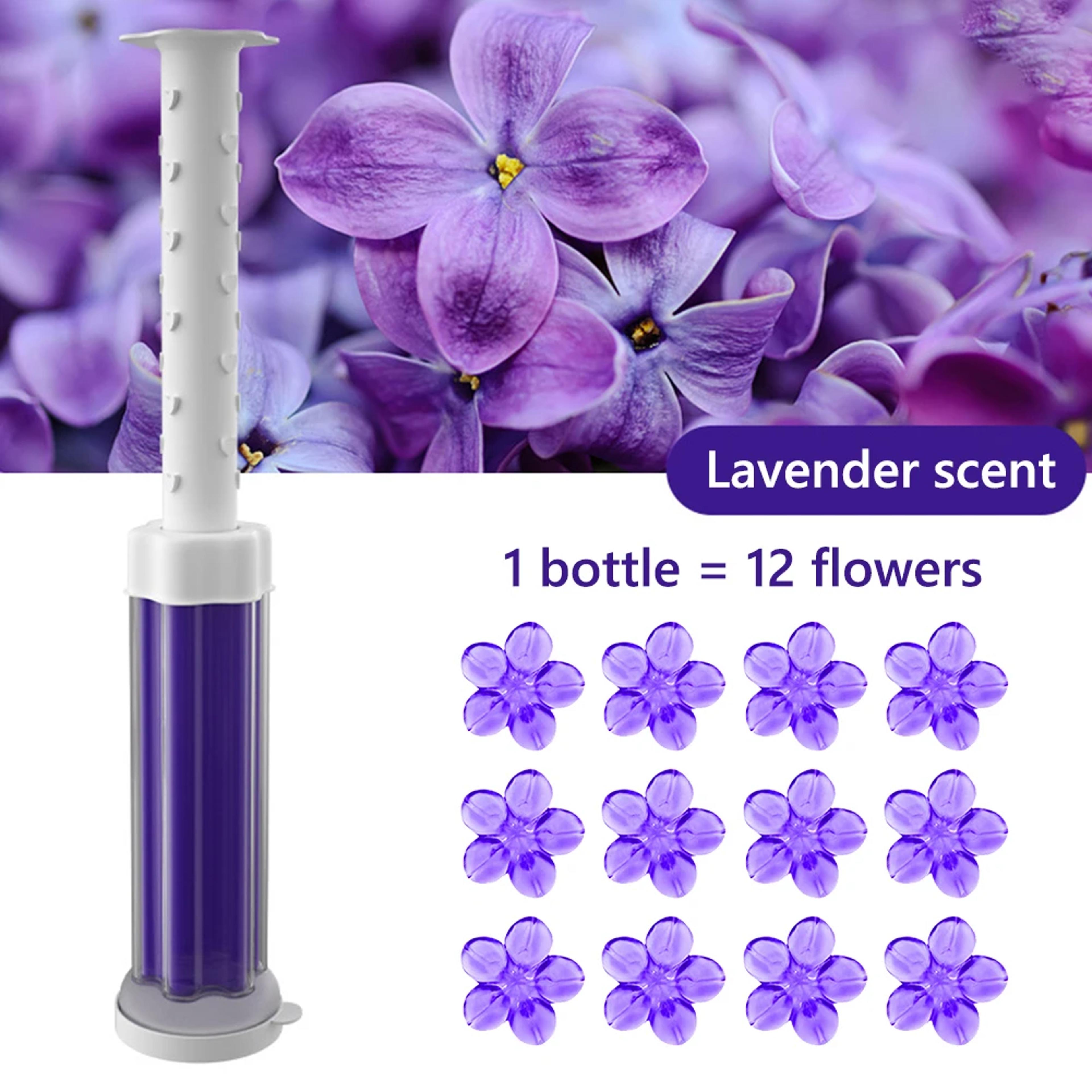 Flower Aromatic Toilet Cleaner Gel Remove Odors No Traces Formula Comfortable Smell For Household C 8