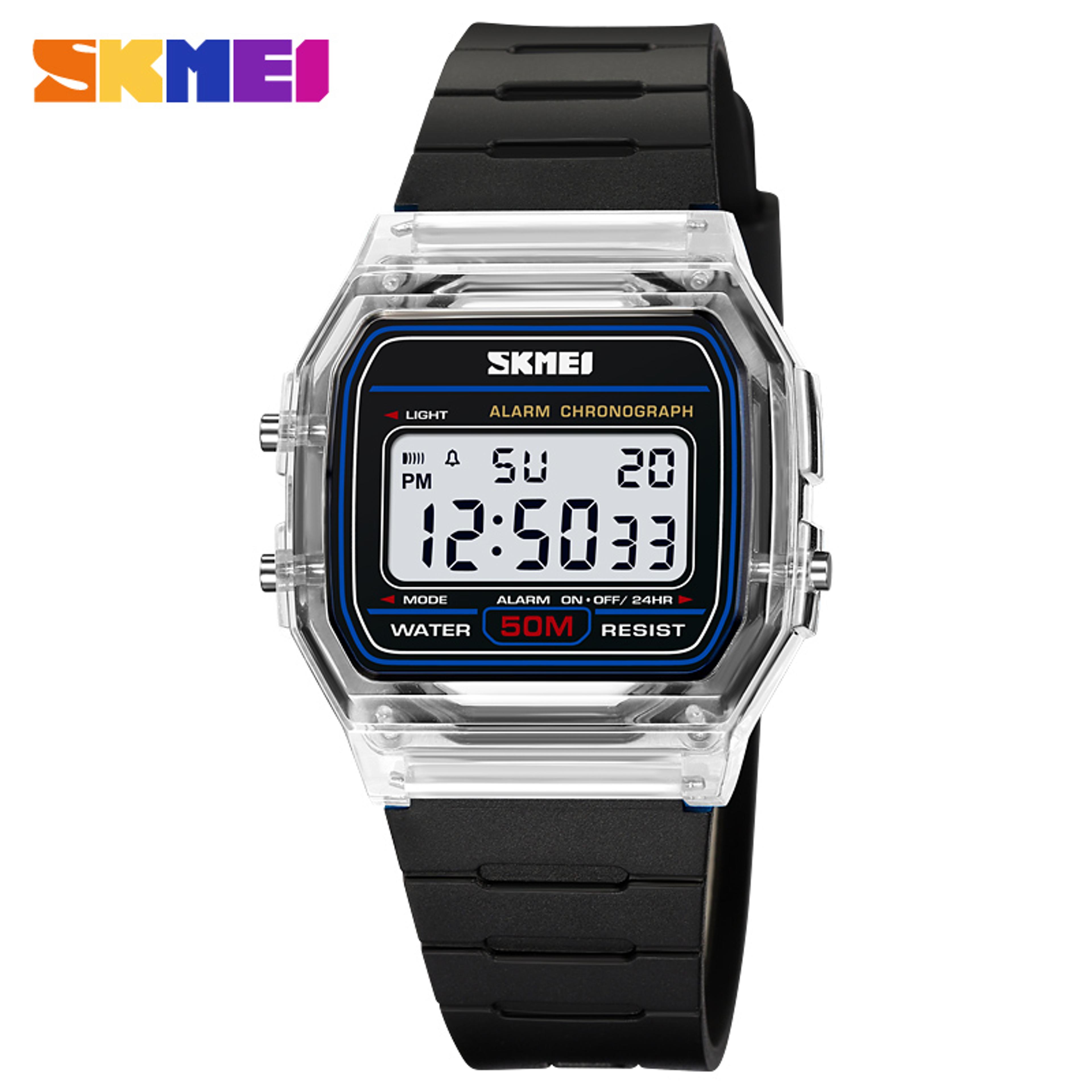 waterproof sports watch for men women digital countdown date wristwatches