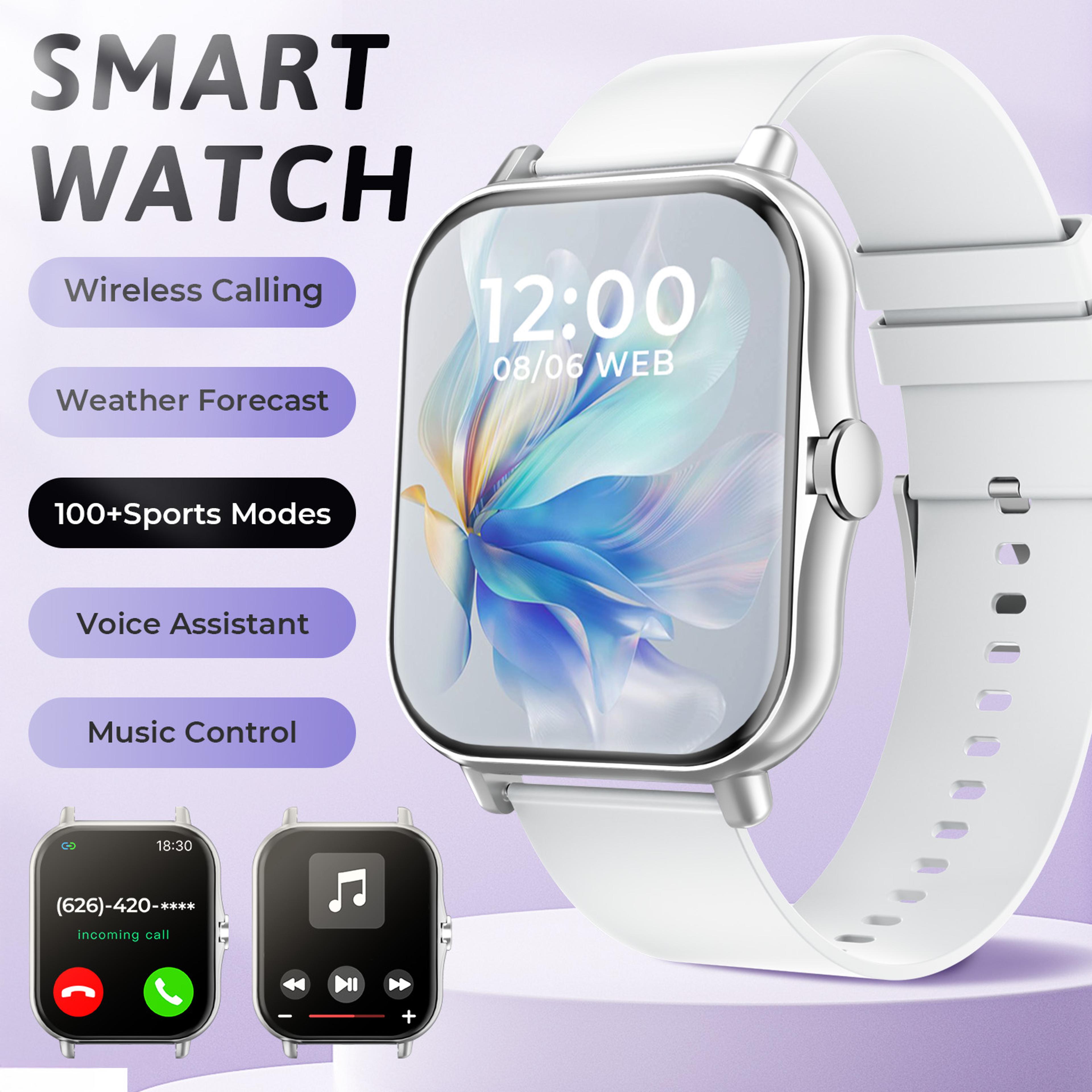 waterproof smartwatch bt call hd screen sports fashion bracelet health sleep monitoring for kids women men