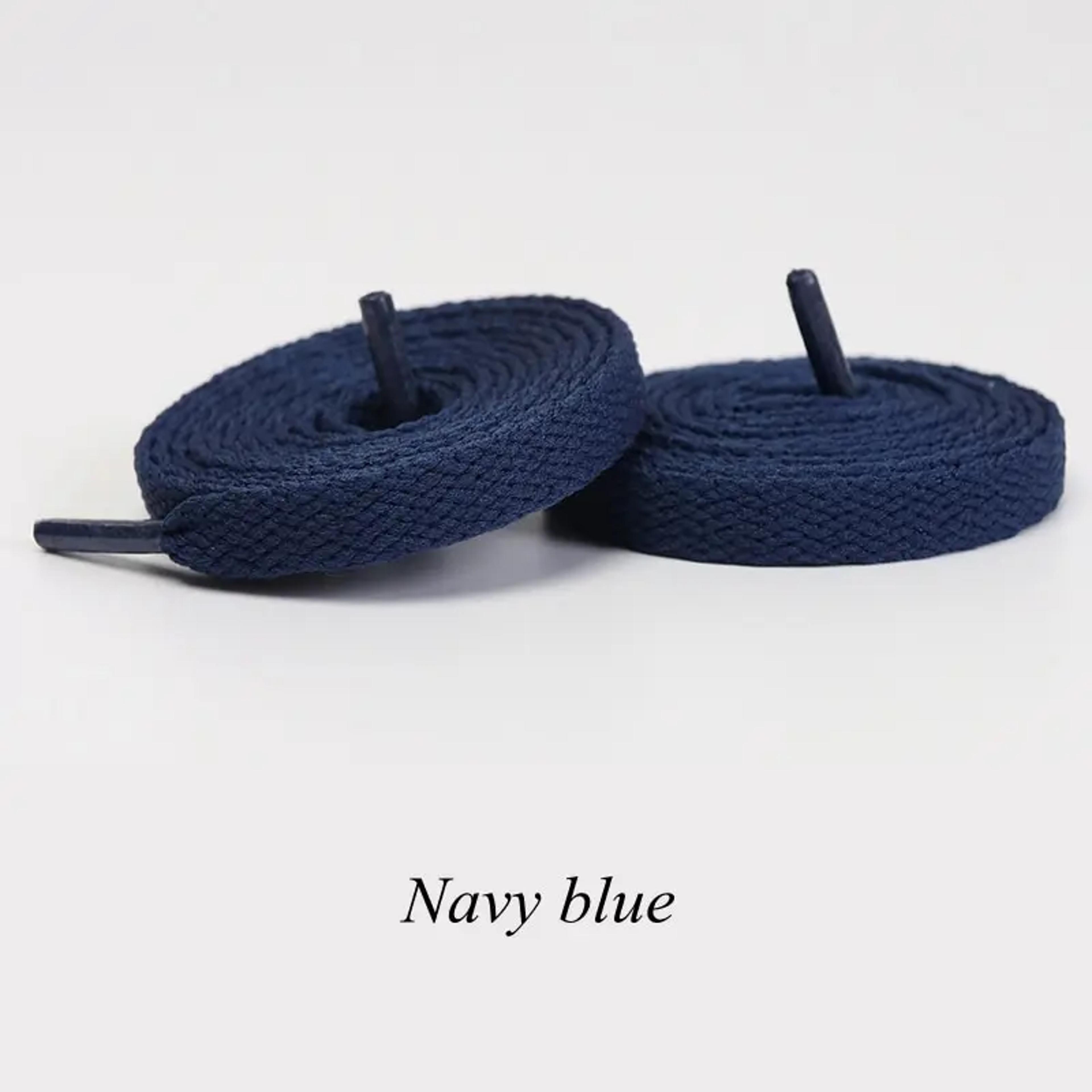 Solid Color Classic Flat Shoelaces For Shoes Sports Casual Unisex Shoe Strings 6