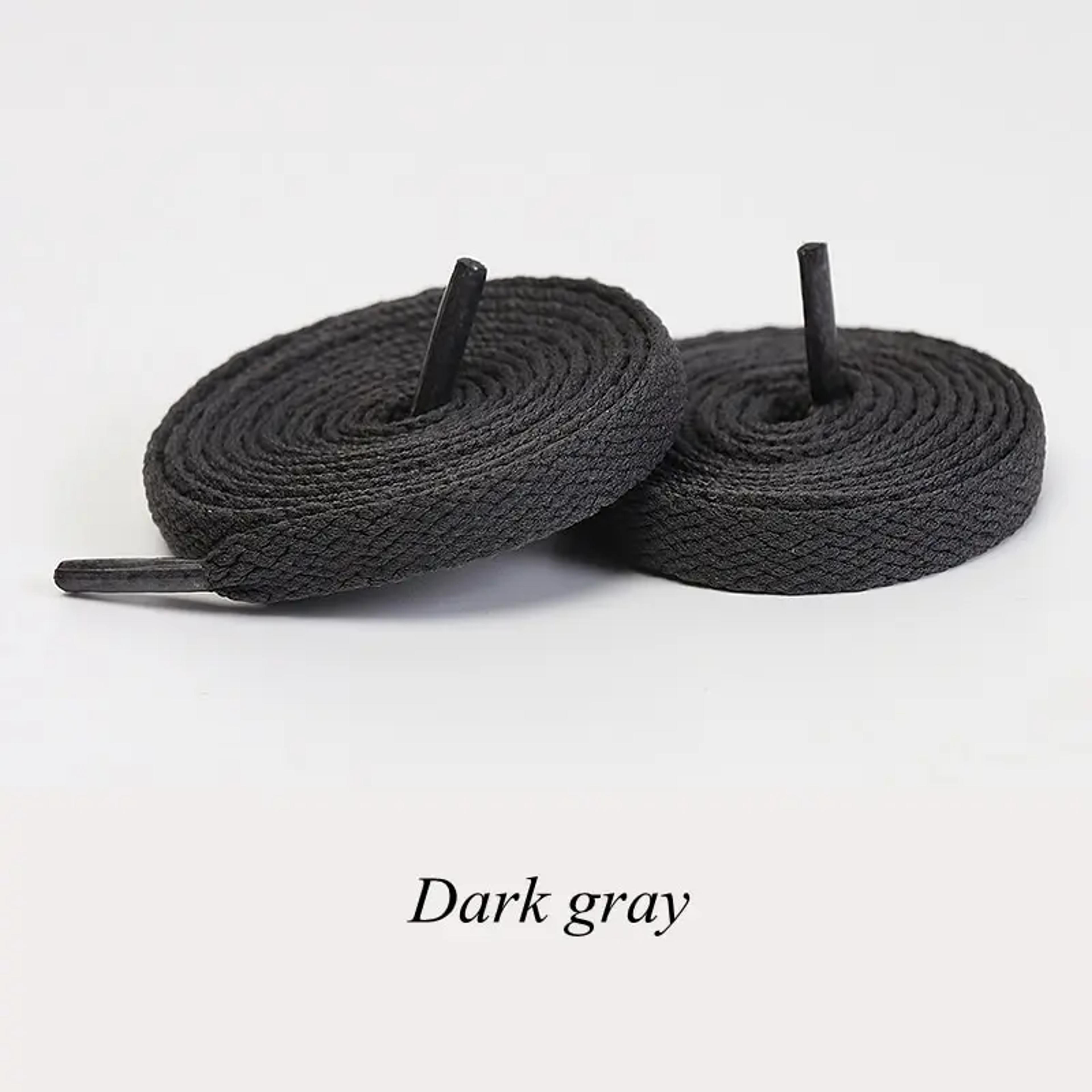 Solid Color Classic Flat Shoelaces For Shoes Sports Casual Unisex Shoe Strings 9