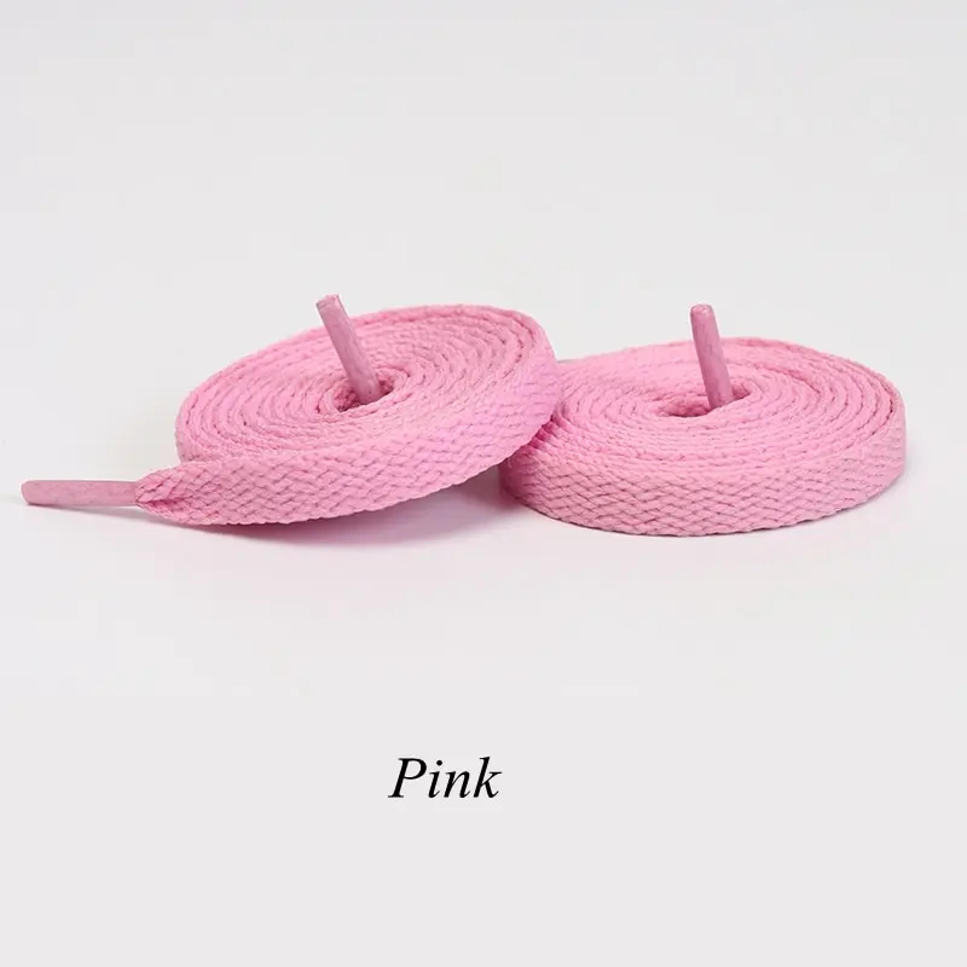 Solid Color Classic Flat Shoelaces For Shoes Sports Casual Unisex Shoe Strings 17