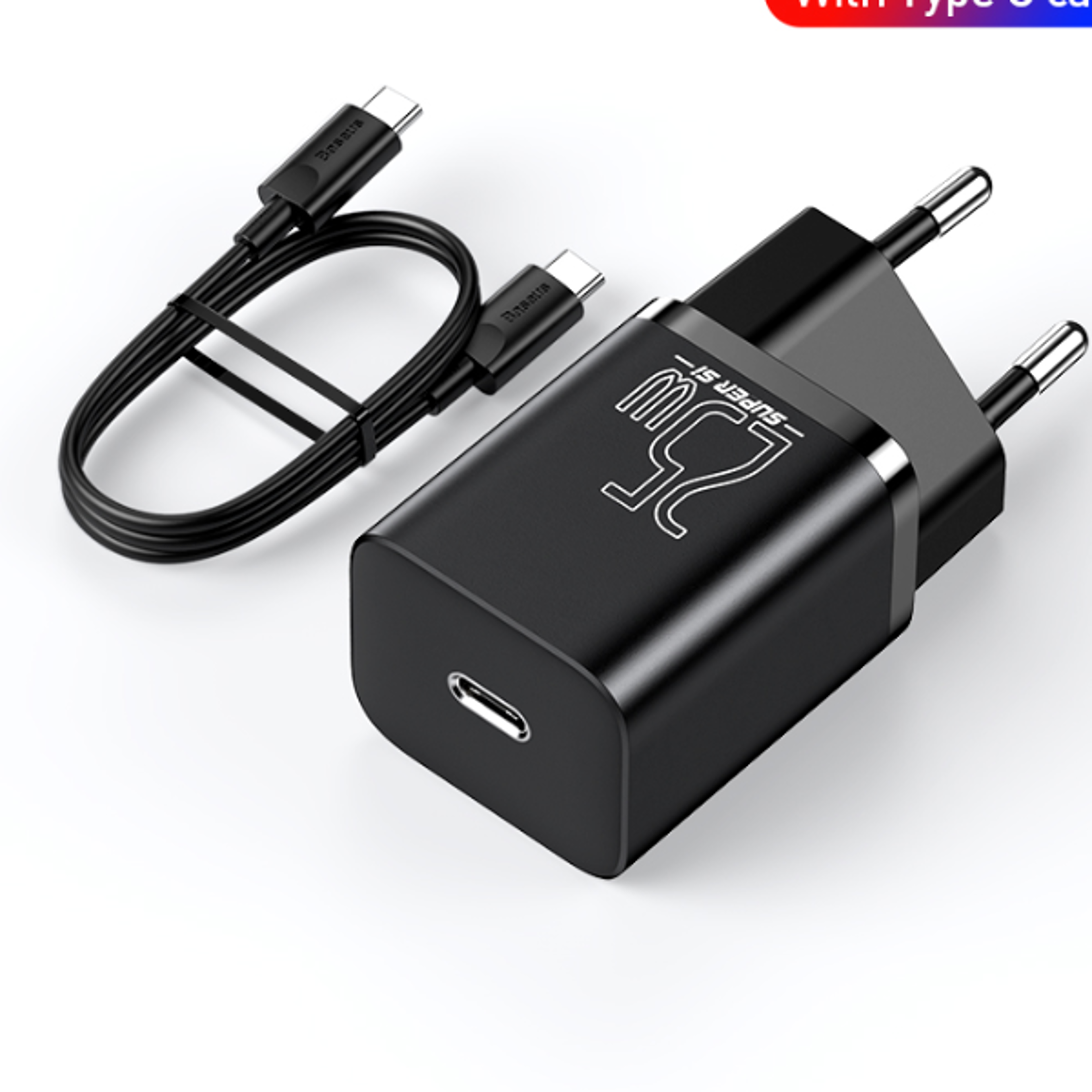 usb c charger, type c pd fast charging adapter, portable charger for phone tablet