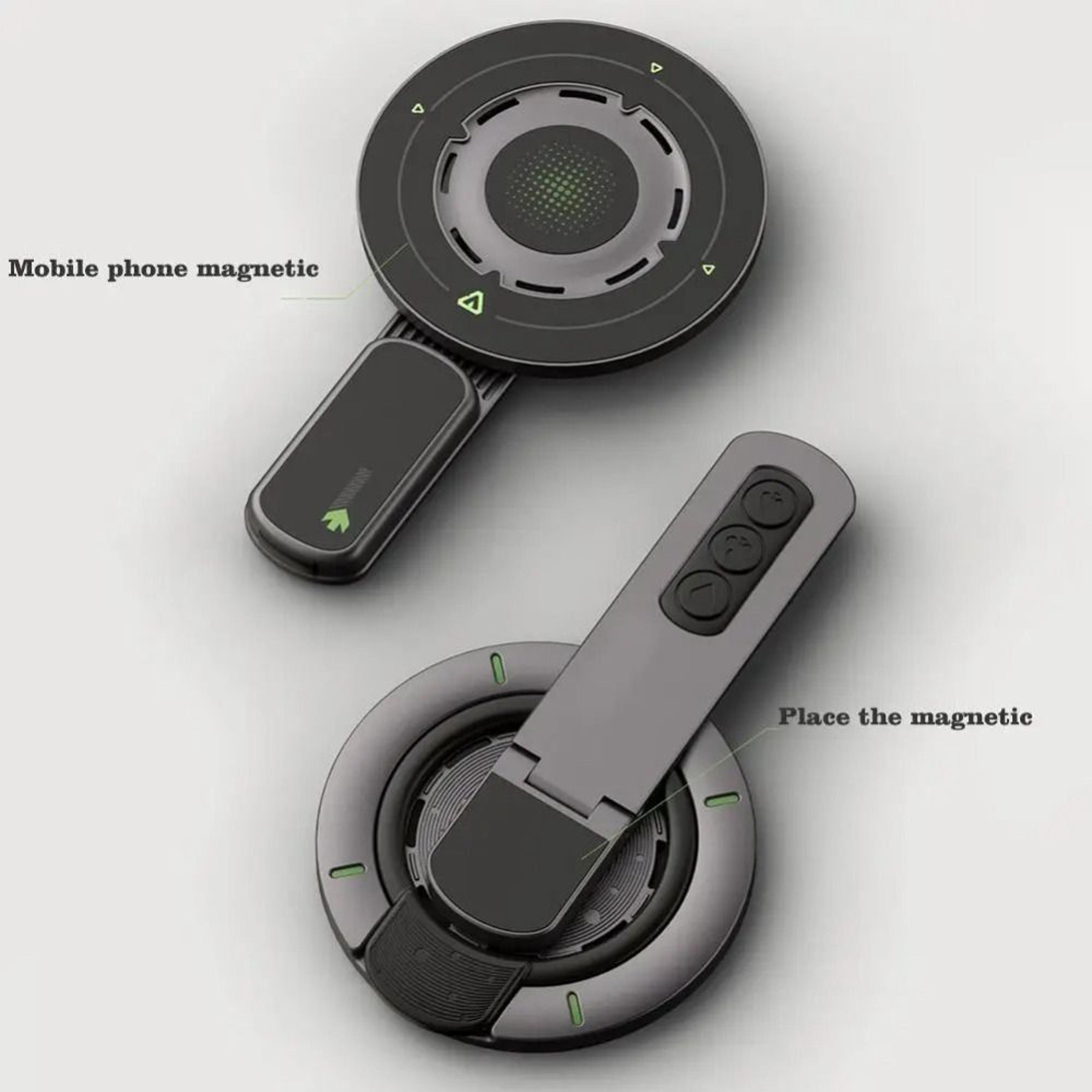 Universal Adjustable Portable Phone Holder Rotation Magnetic Finger Ring Stand For Smartphones 5