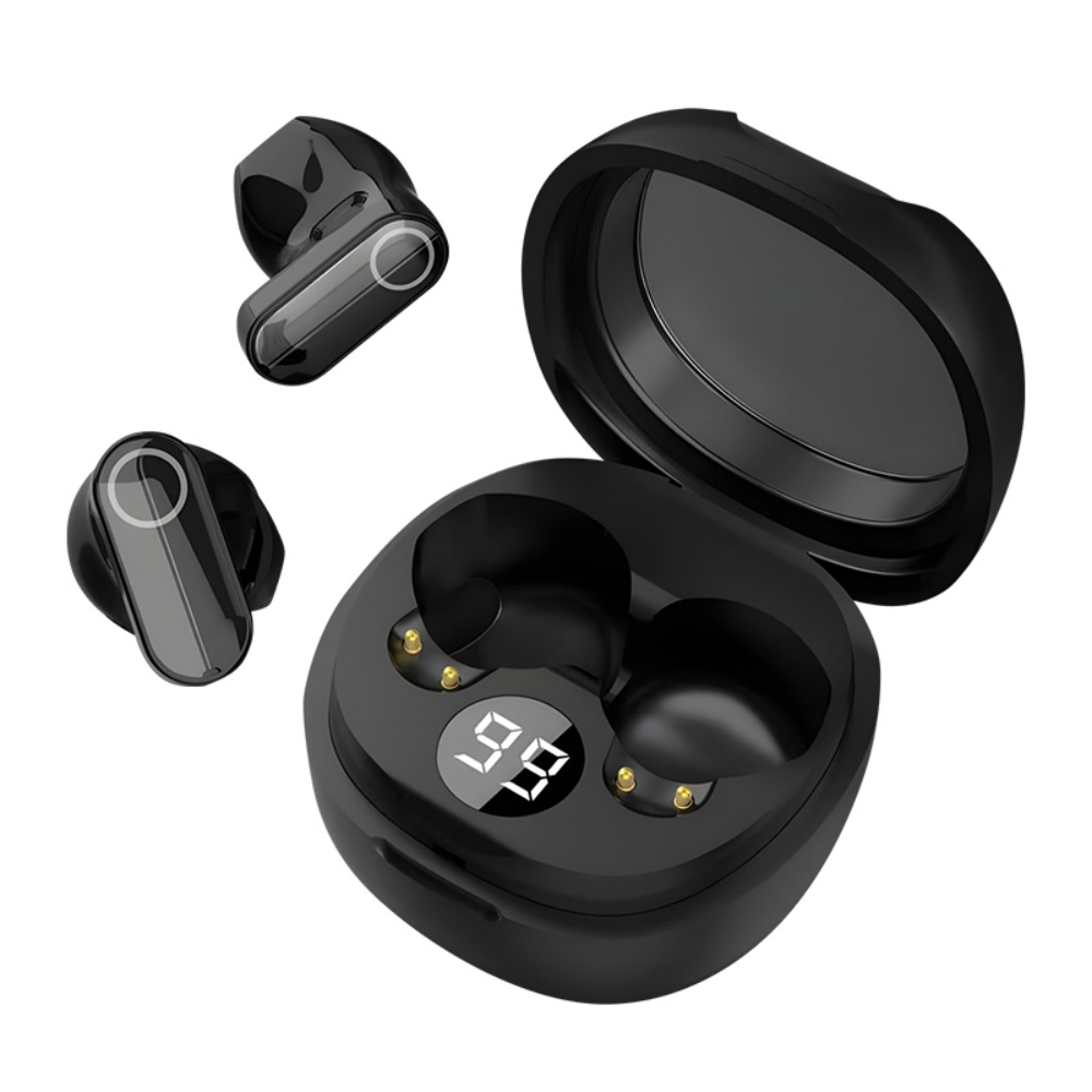 bluetooth wireless headphones tws noise cancelling sport earphones with mic for smartphones hifi stereo gaming heads