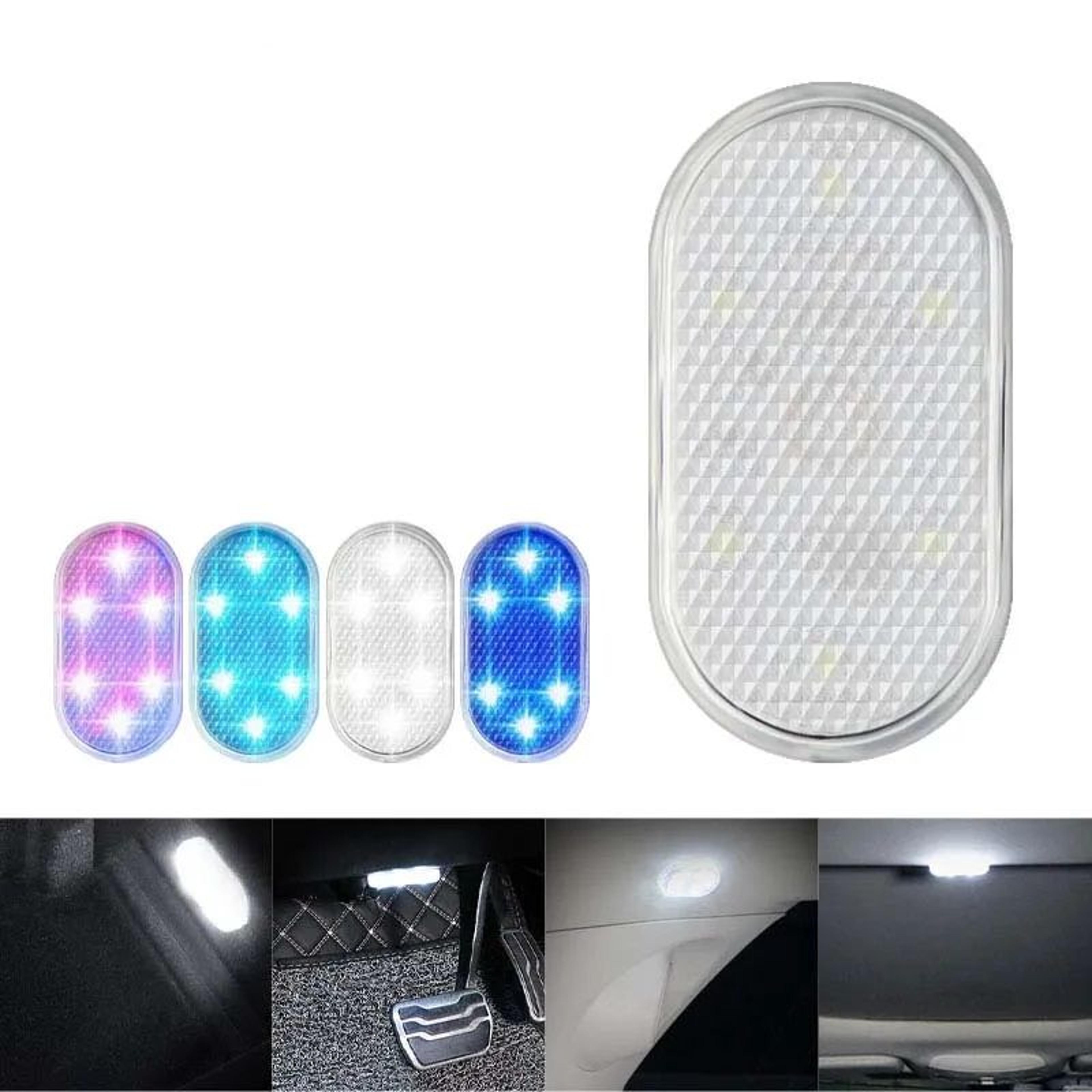 mini led touch light, wireless car interior lamp, auto roof ceiling reading light for trunk usb charging