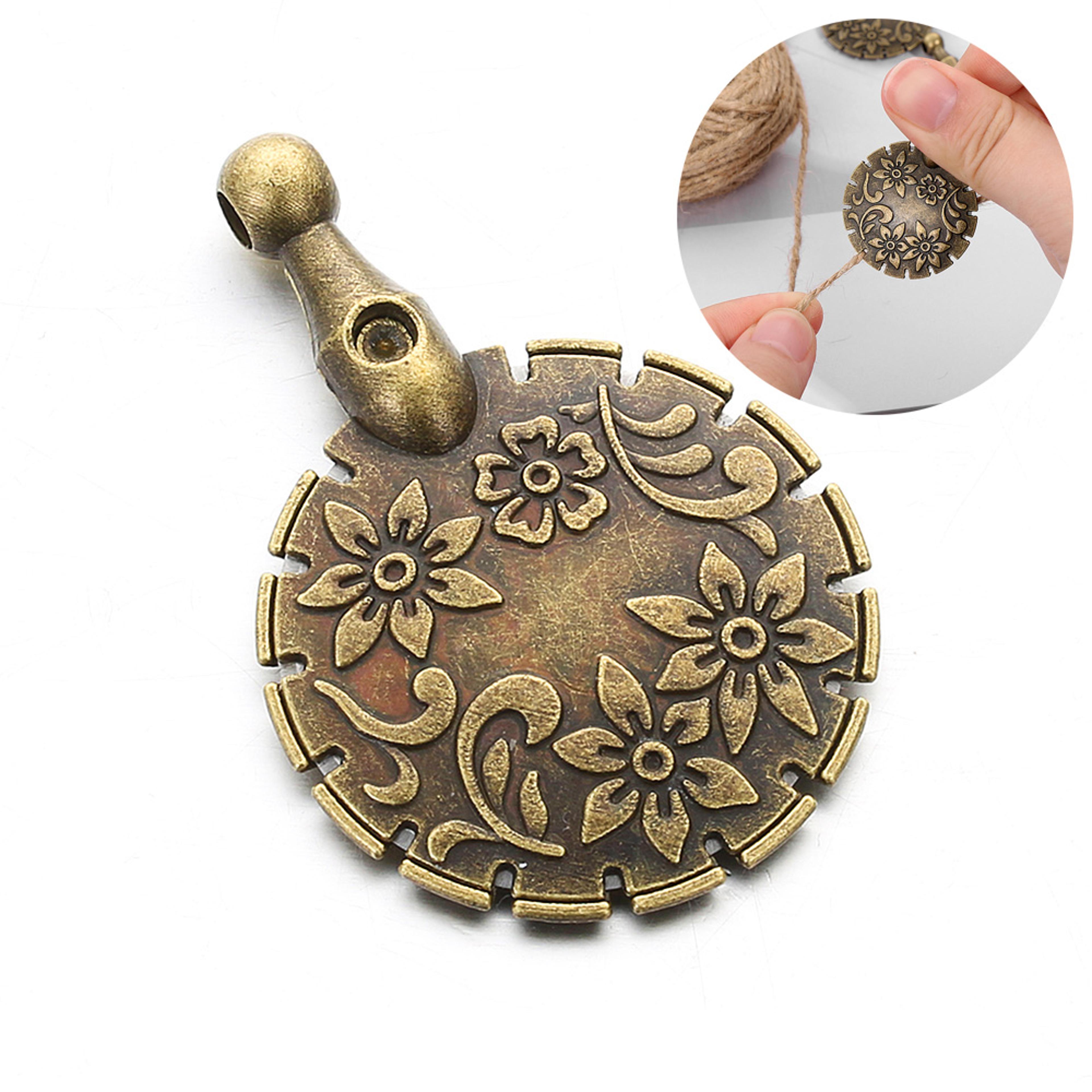 cross stitch tools retro pendant cut slice thread cutter take-up tool
