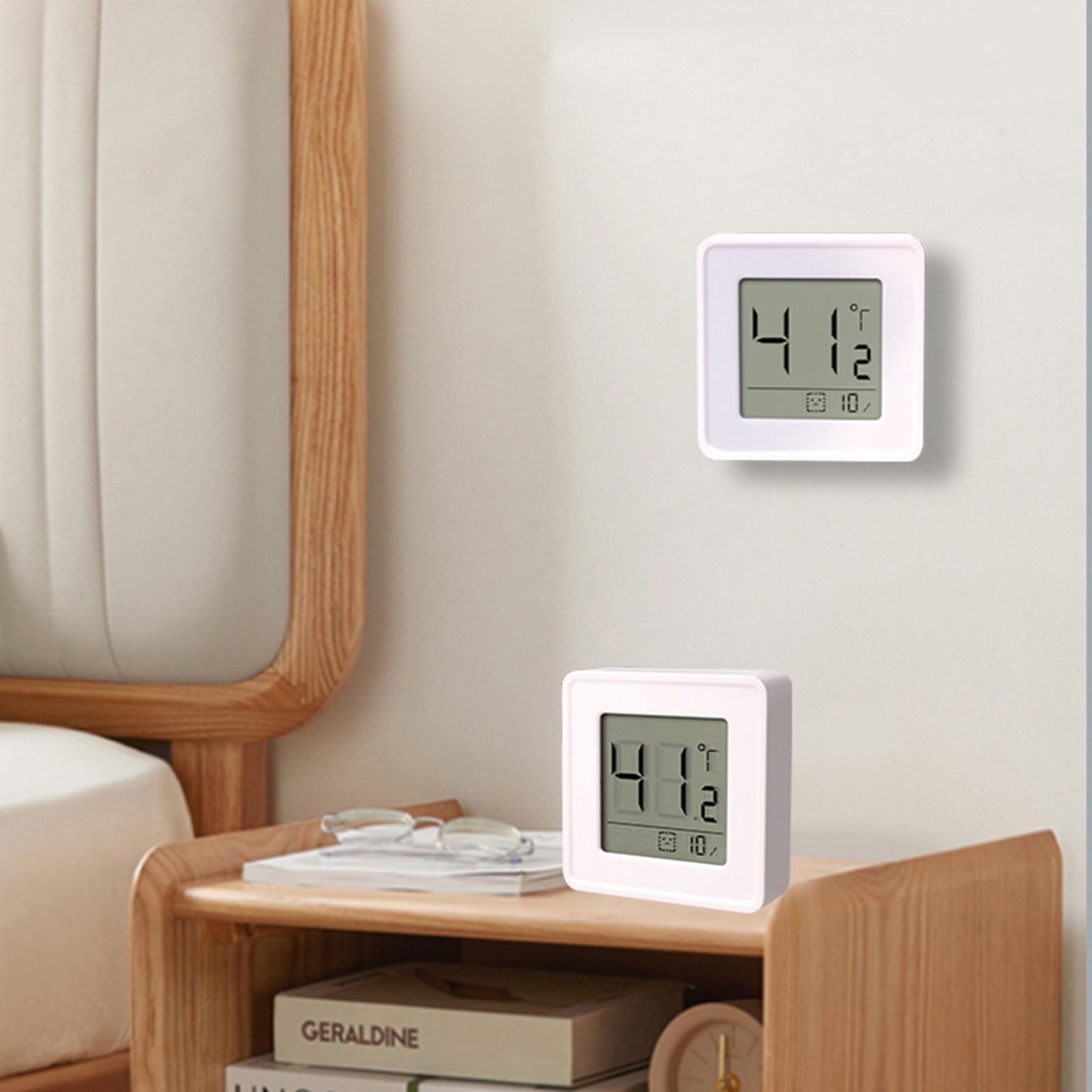 indoor mini digital lcd thermometer and hygrometer precise temperature sensor for home and office