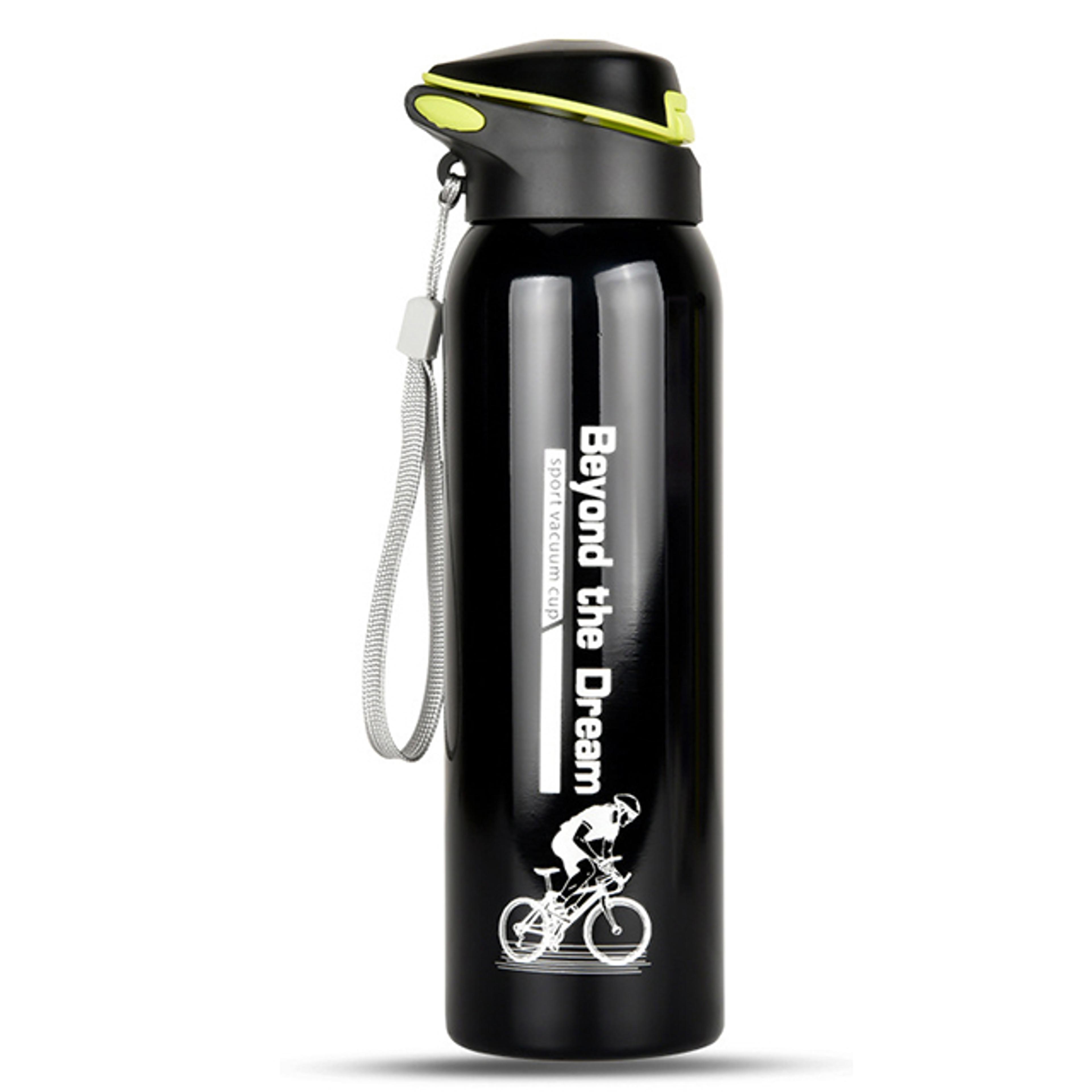 outdoor sport cycling water bottle vacuum stainless steel thermo drink mug for travel and cycling