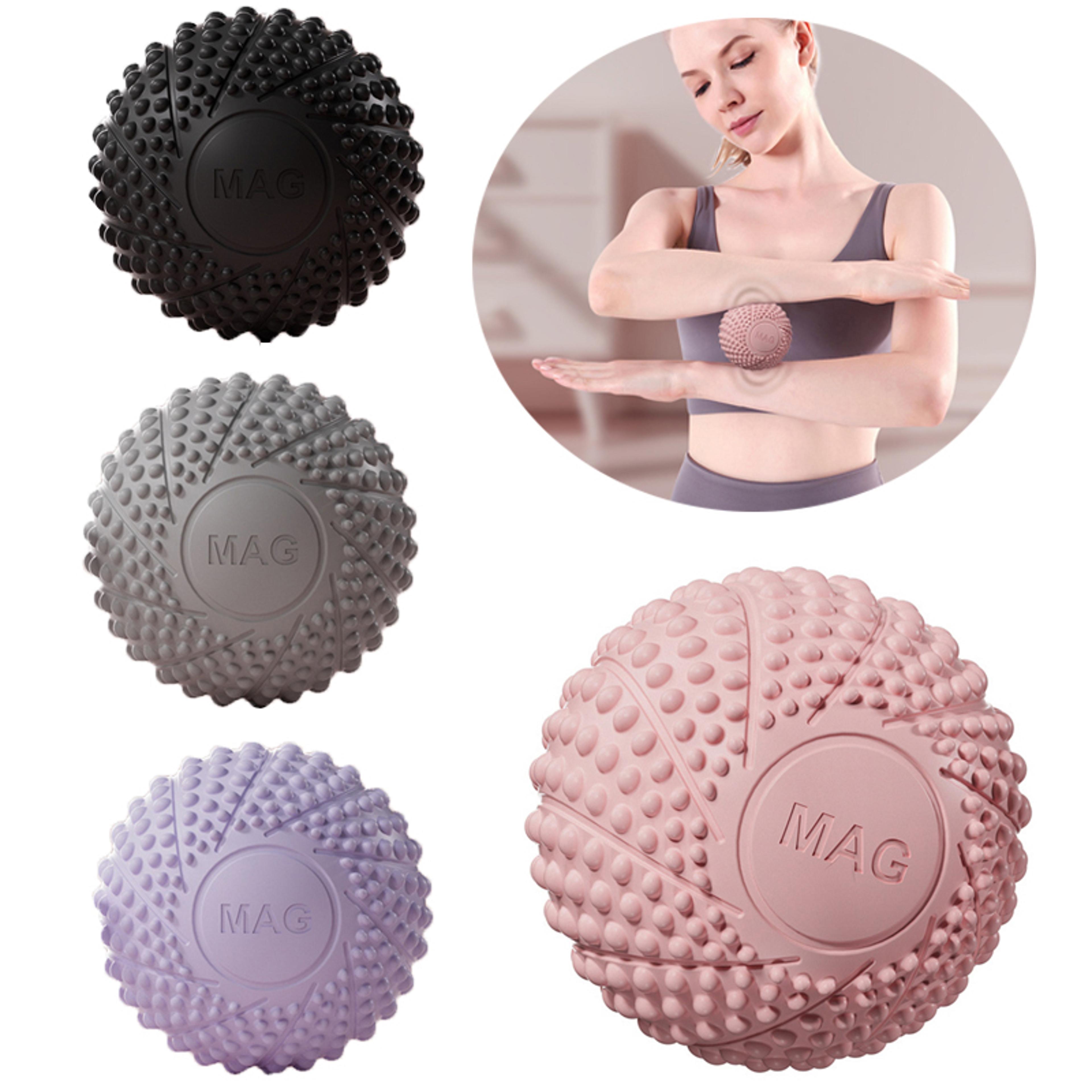 fascial ball for arm back foot massage, massage lacrosse balls for myofascial release, trigger point muscle knots relax