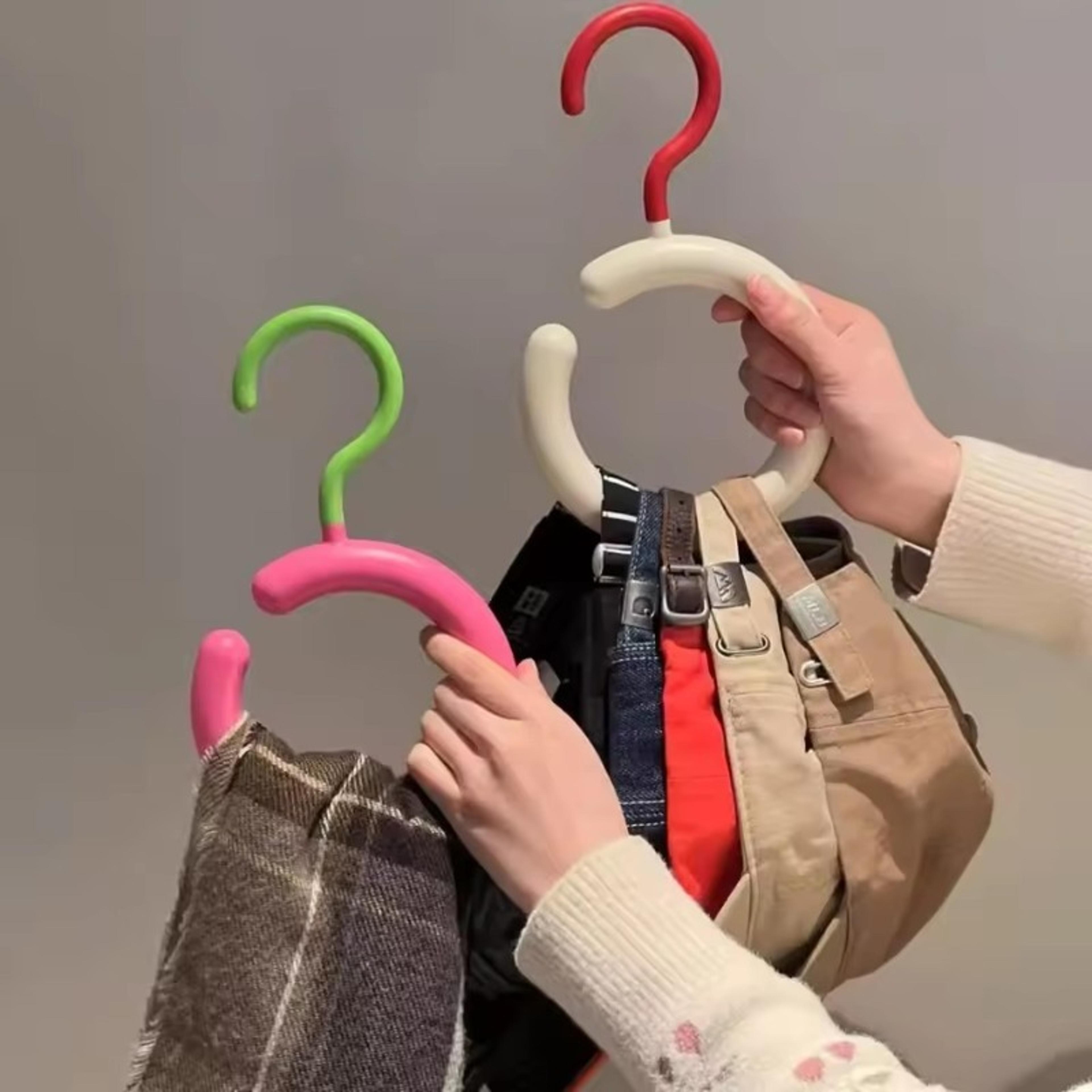 luxury multi-function hat storage clothes hanger invisible plastic coat hanger for home use