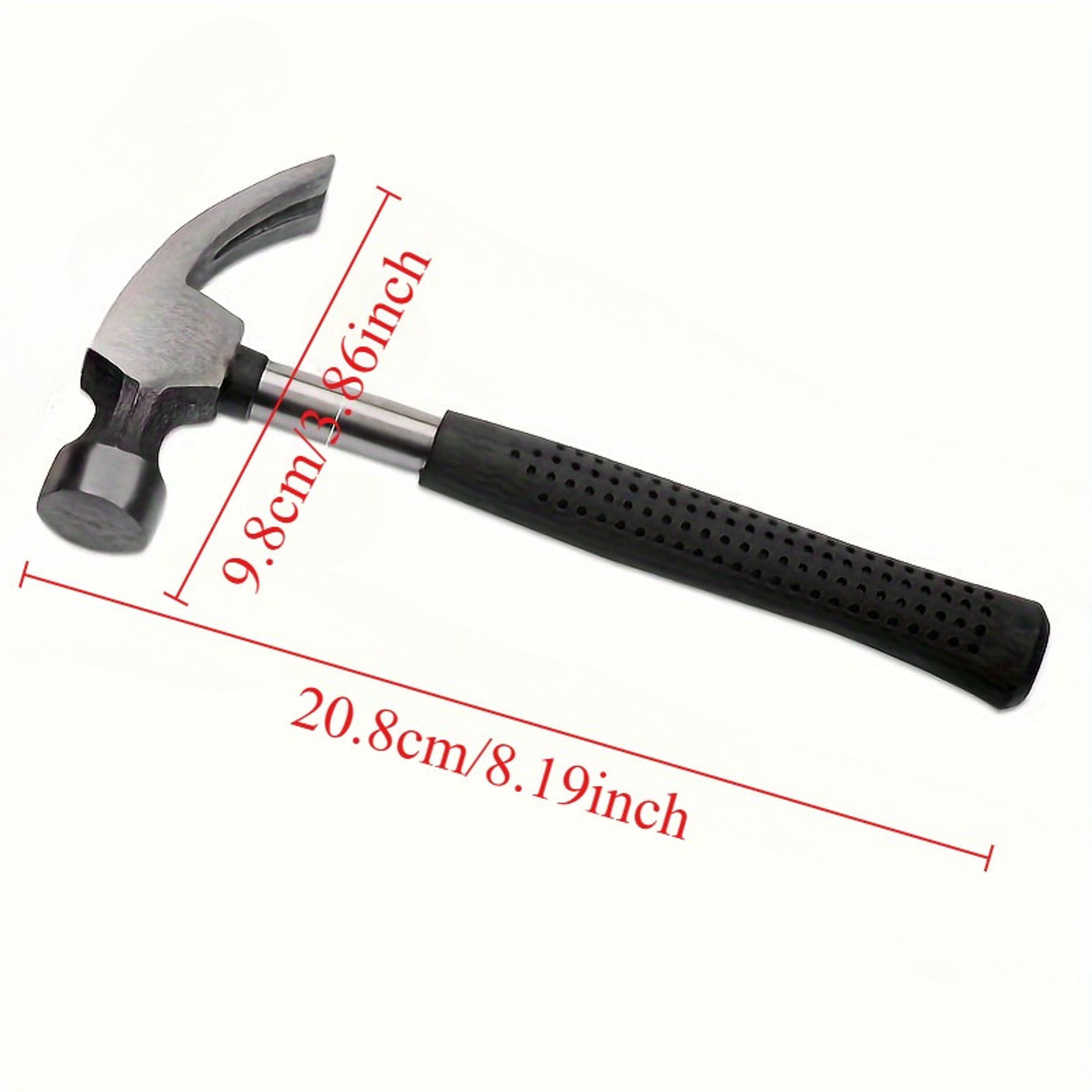 DIY Steel Hammer Head Mini Claw Hammer For Home And Car Escape Backup 4