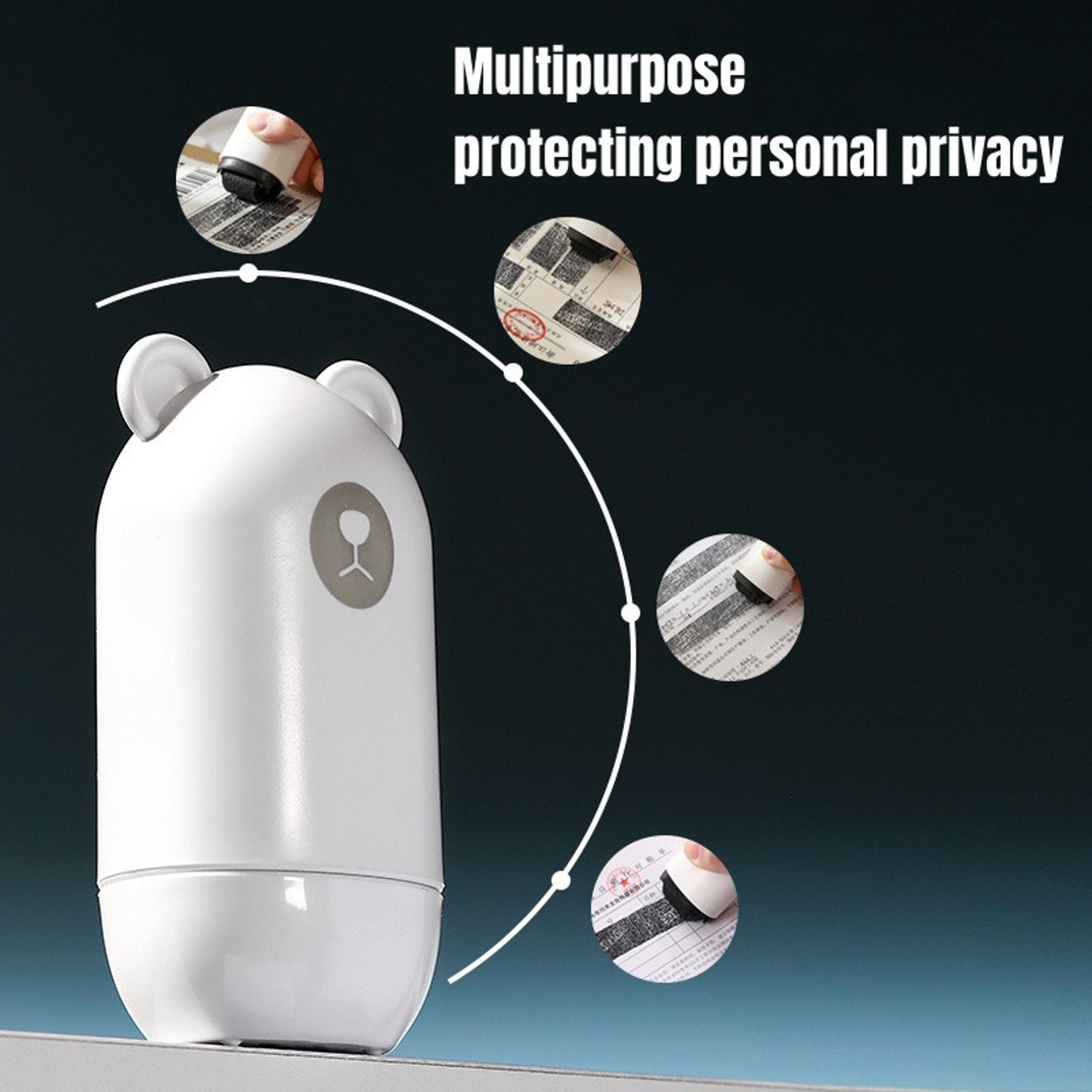 Privacy Protection Roller Stamp For Confidential Data  Identity Theft Prevention 2