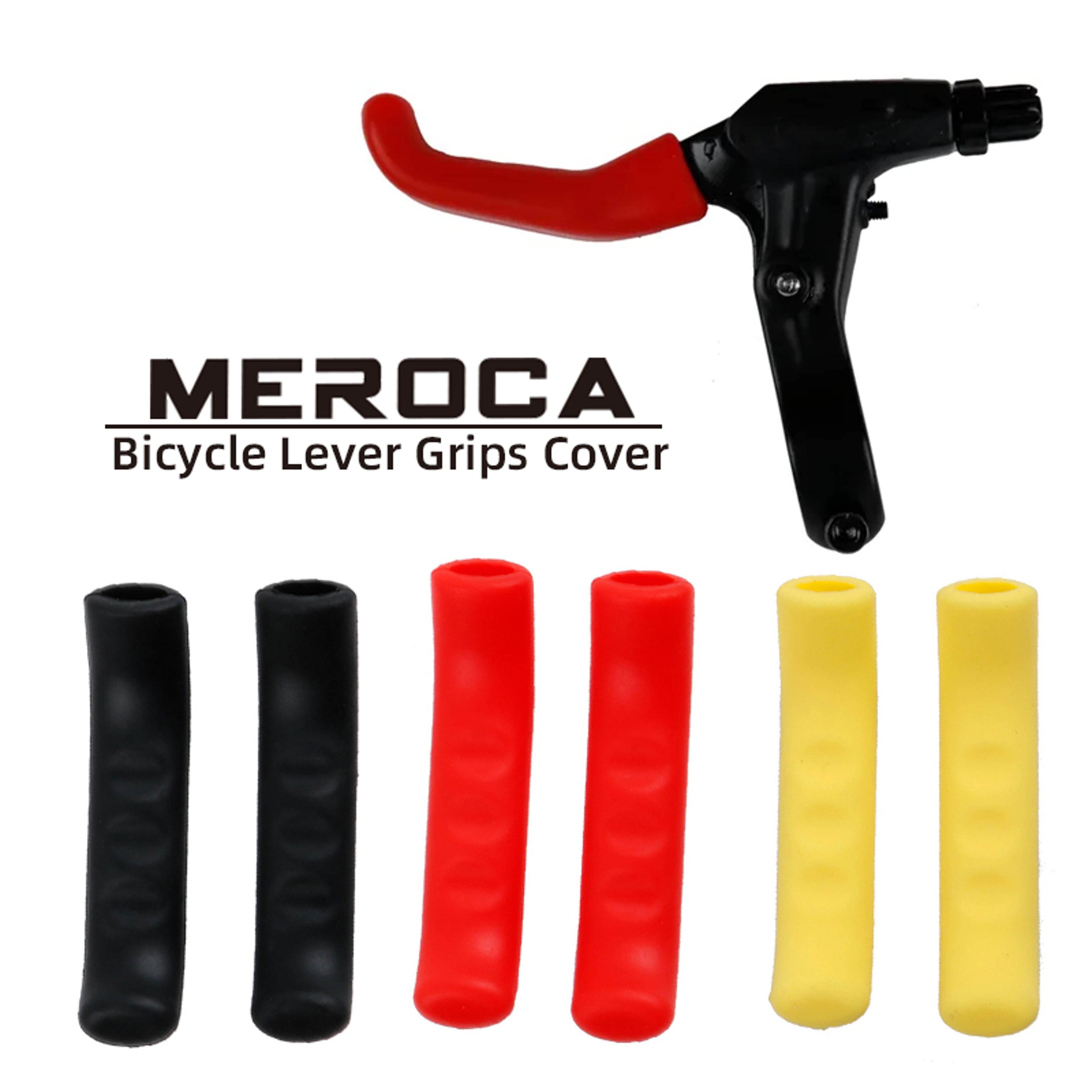 universal silicone bike brake lever cover anti slip silicone brake lever grips for bicycle comfort and control