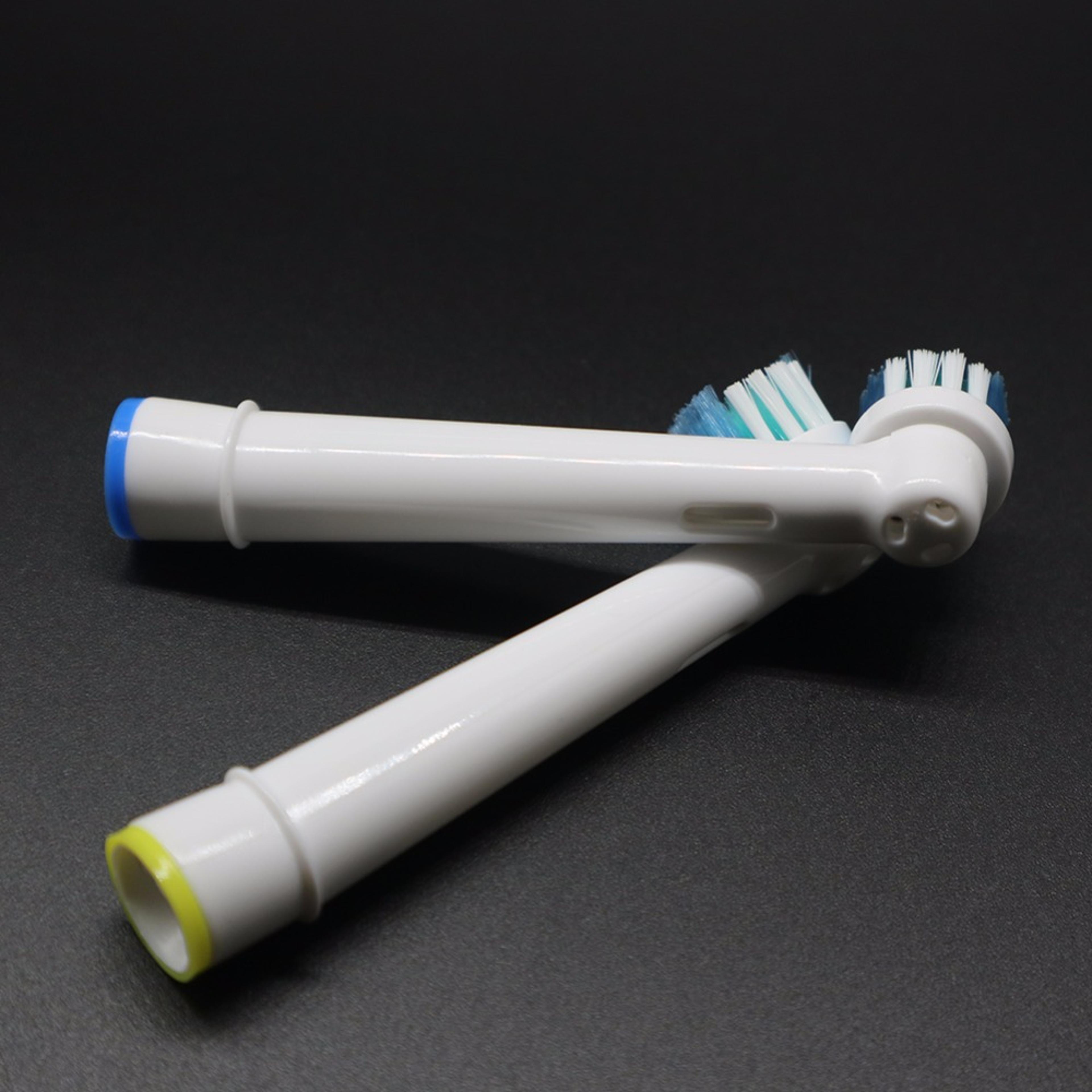 oral-b compatible replacement brush heads for deep clean electric toothbrush care