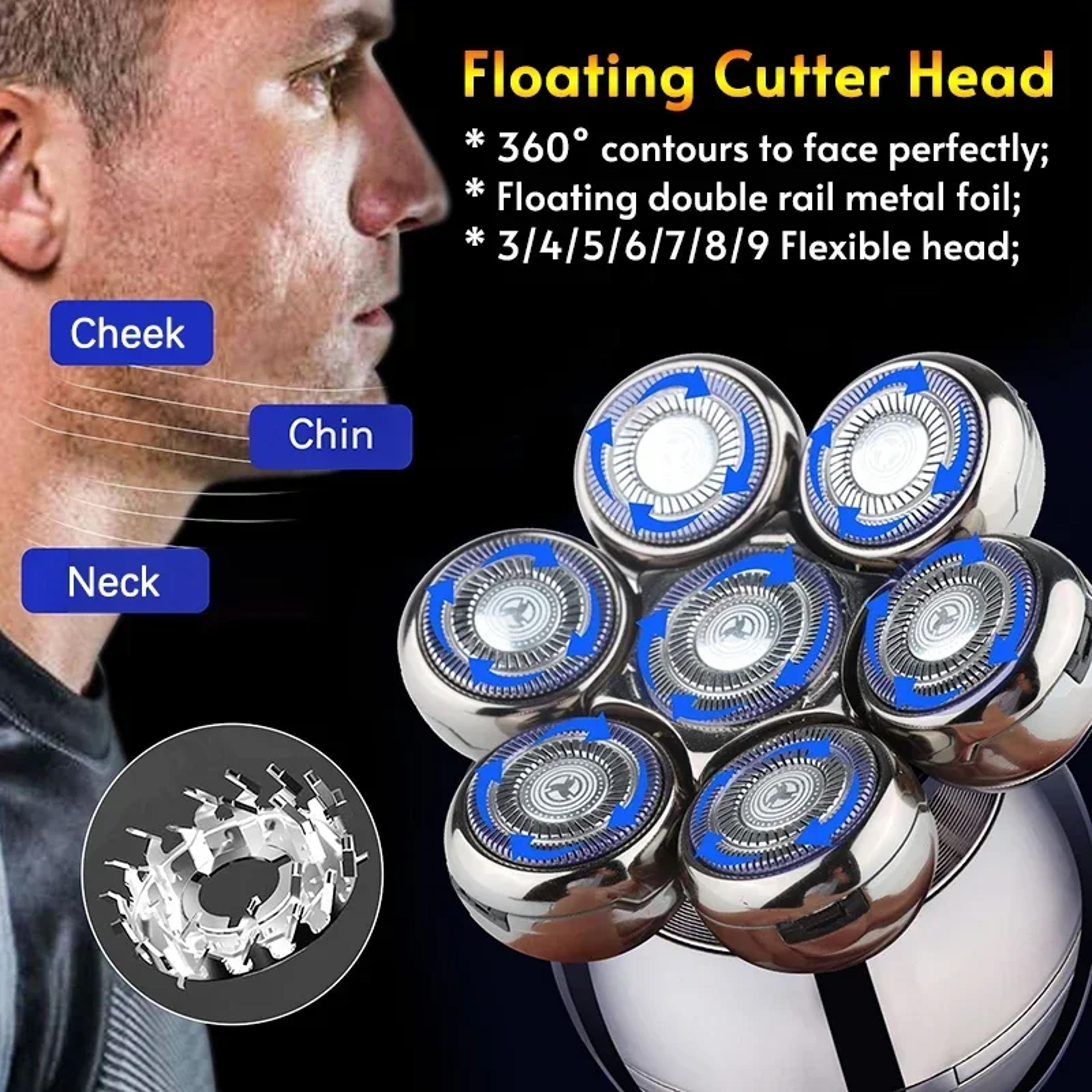 Replaceable Electric Shaver Head  Nose Trimmer Floating Razor Cutter For Beard And Hair Clipper 1