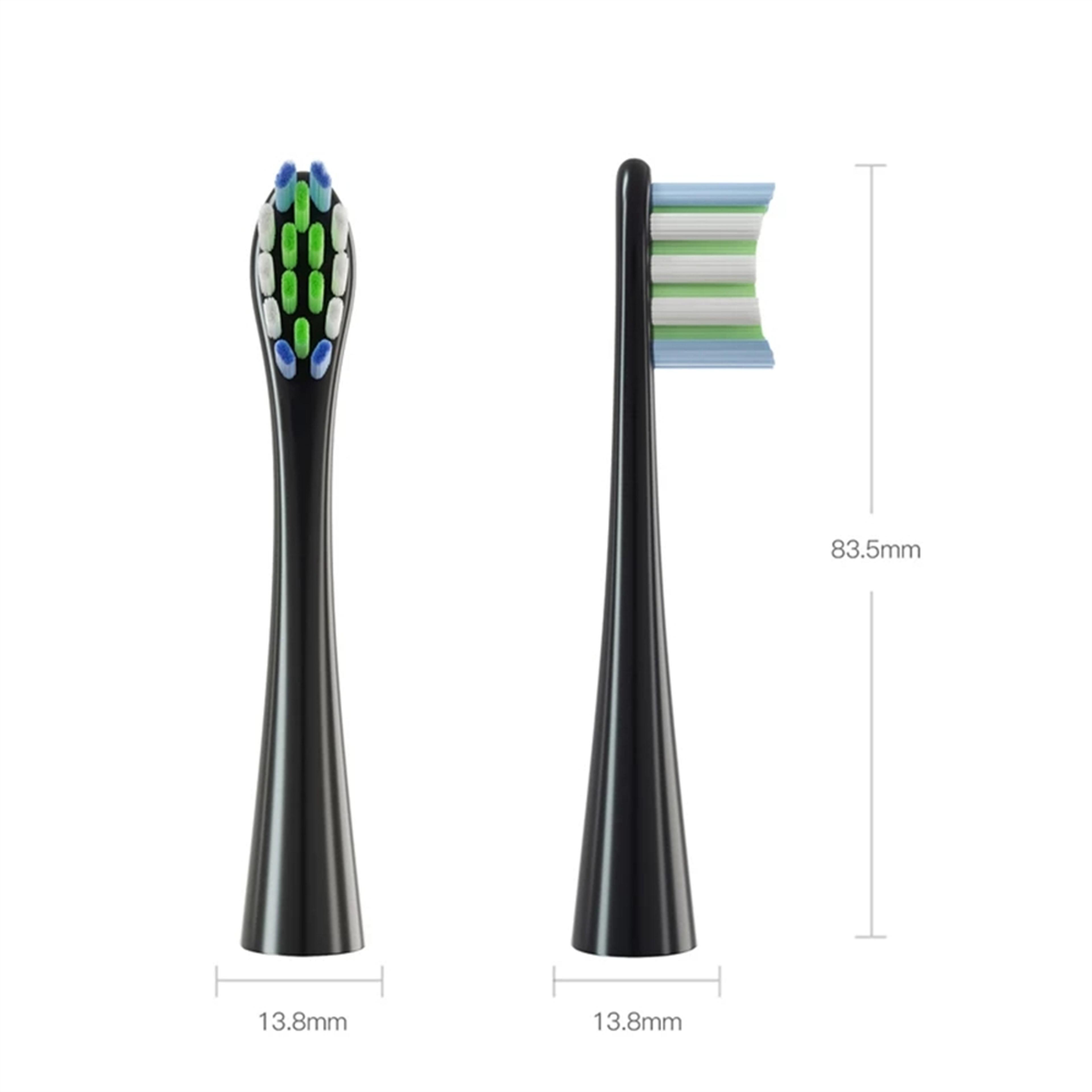 Replacement Brush Heads For Oclean Electric Toothbrush Soft Bristle Nozzles For Gentle Clean 5
