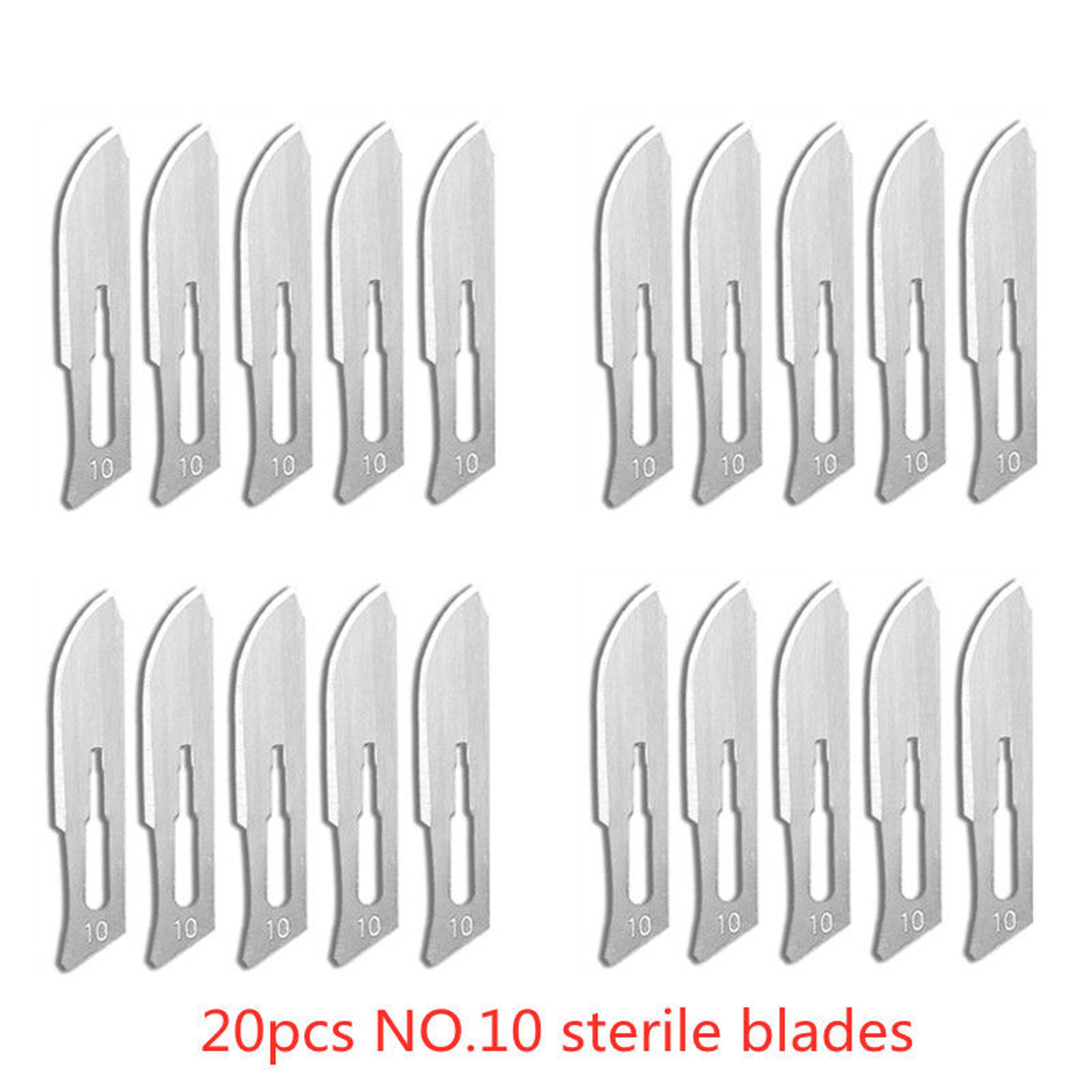 Carbon Steel Surgical Blades For DIY Cutting Phone Repair Carving Animal Grooming Eyebrow Maintenan 3