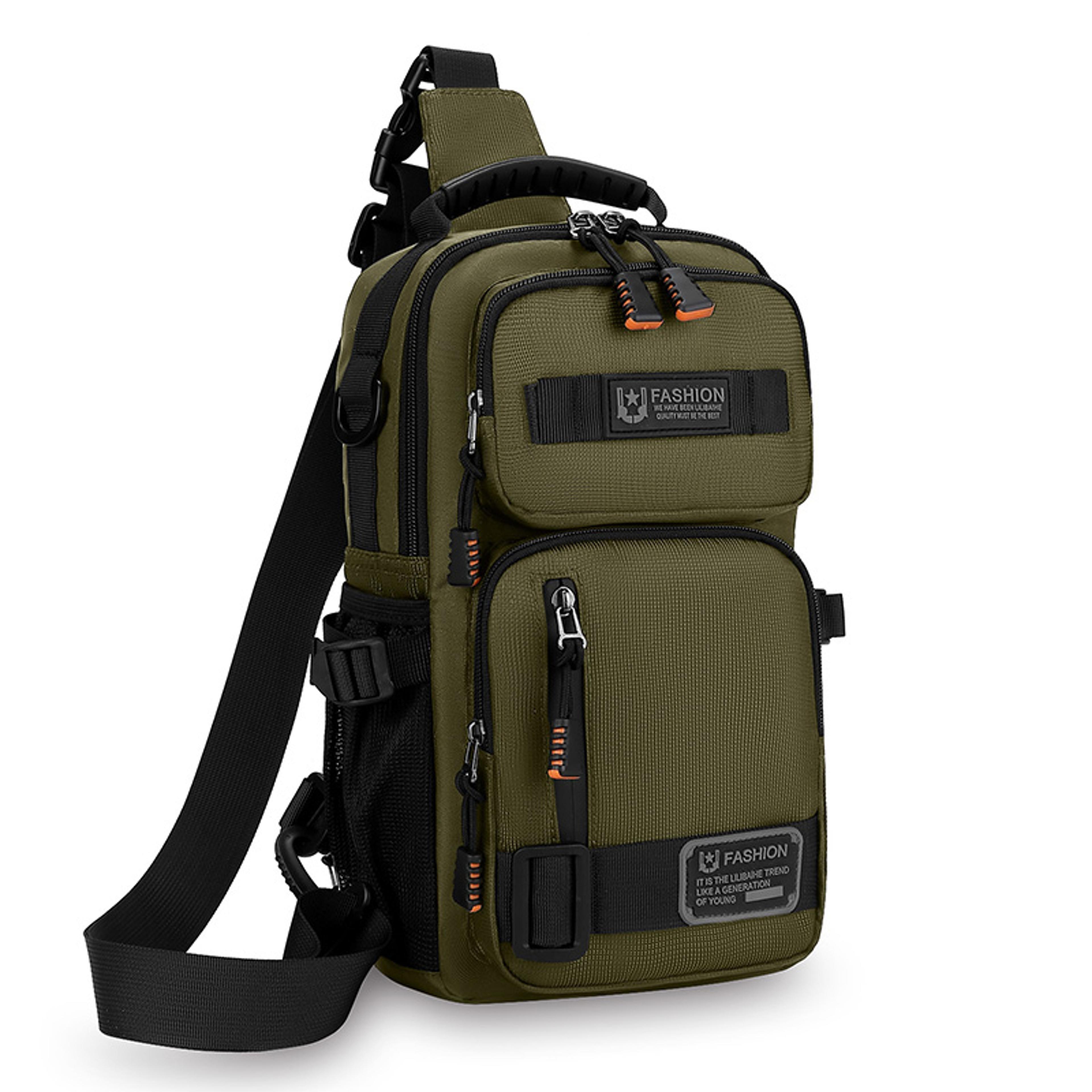 Fashion Mens Crossbody Bag HighQuality Oxford Waist Pack For Men Casual Chest Bag With Adjustable S 8