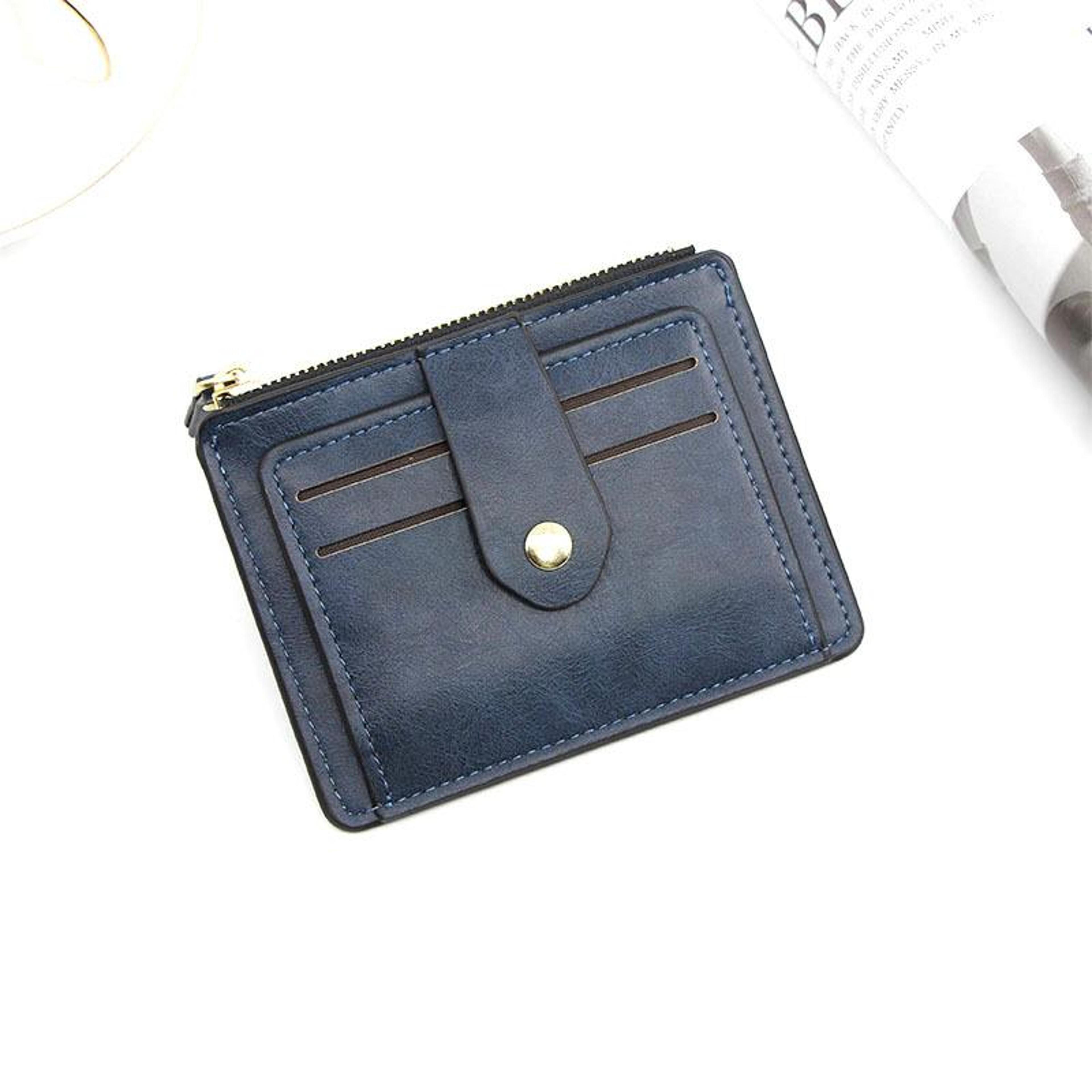 Luxury Slim Leather Wallet With Coin Pocket Mens Credit  ID Card Holder 7