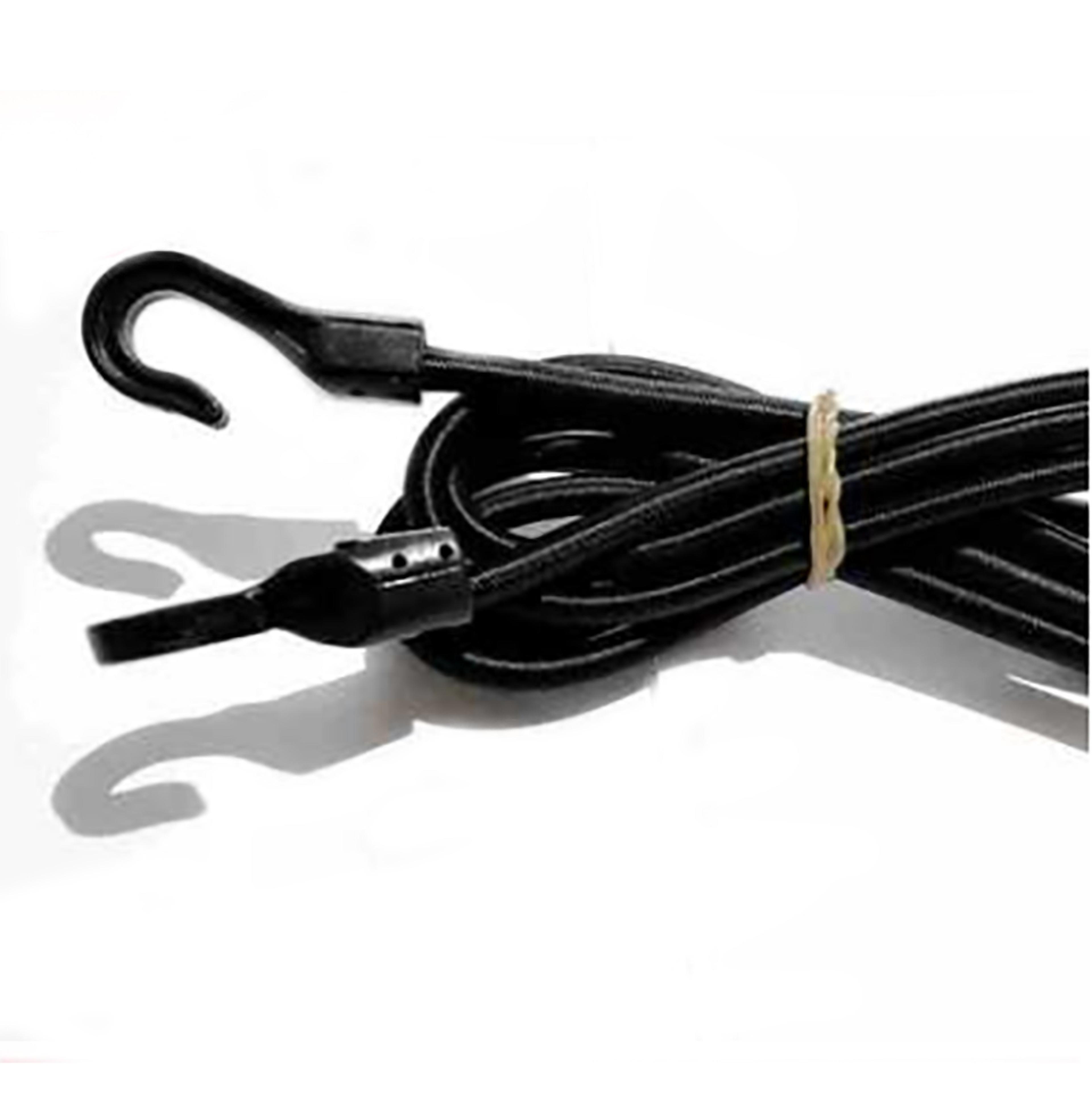Heavy Duty Elastic Bungee Cord With Plastic Hooks Versatile Tie 1