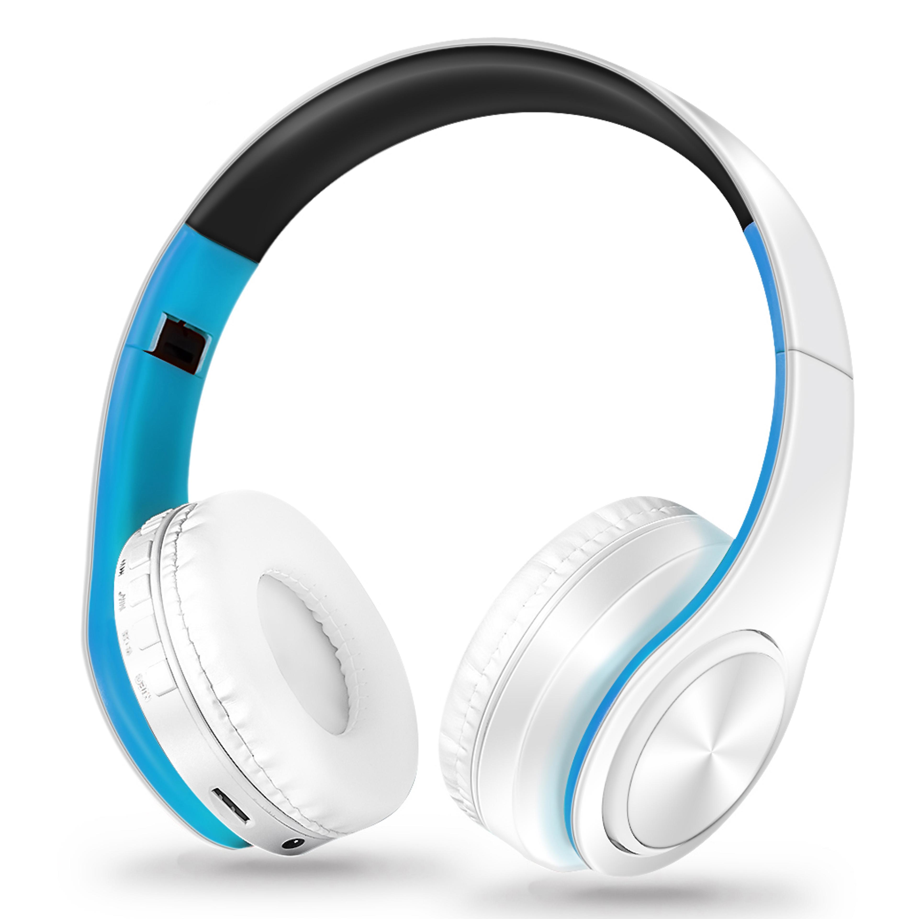 Gold Wireless Bluetooth Headphones With Builtin Mic  Stereo Sound For Gaming  Calls 7