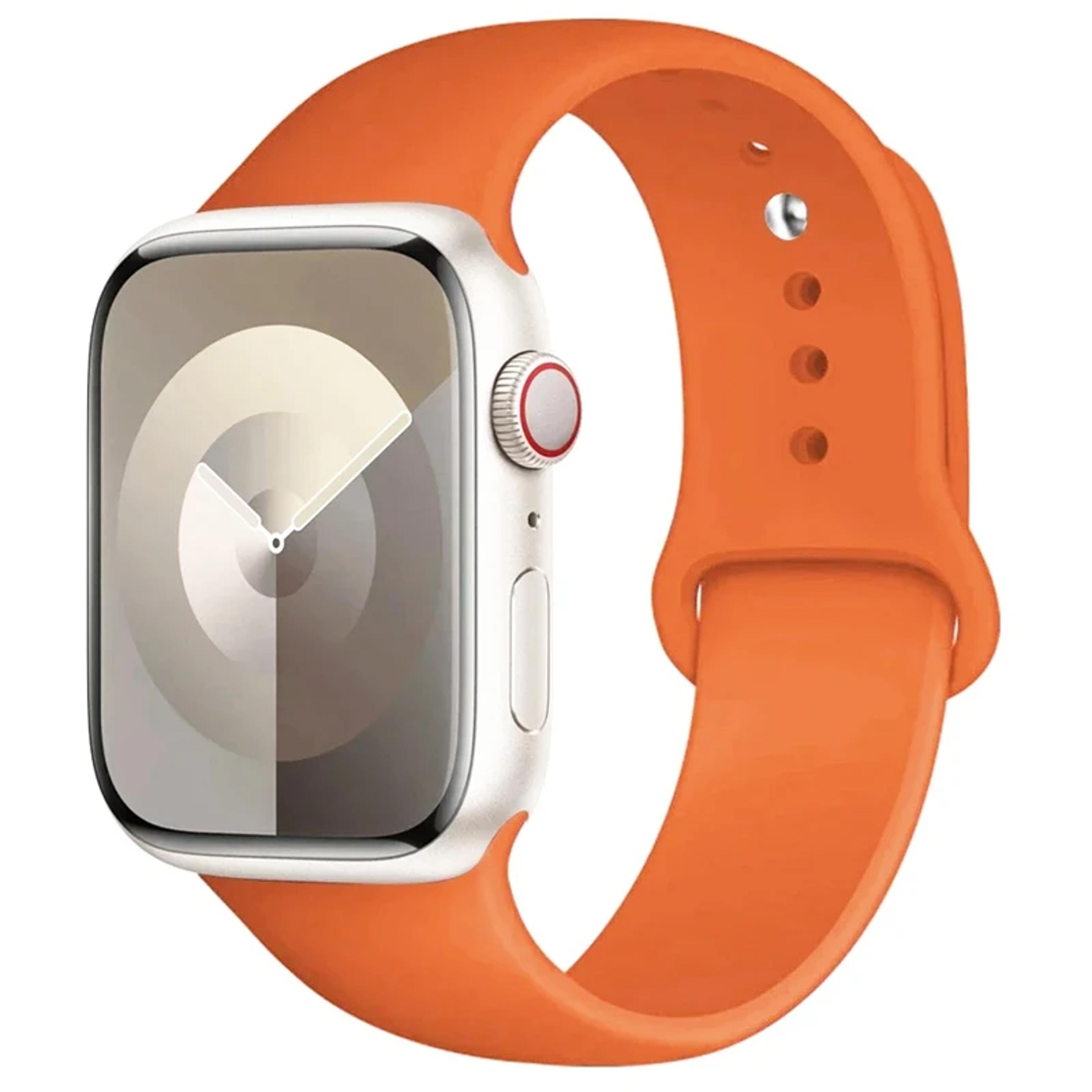 Durable Silicone Band For Apple Watch Sports Bracelet For IWatch Series 9