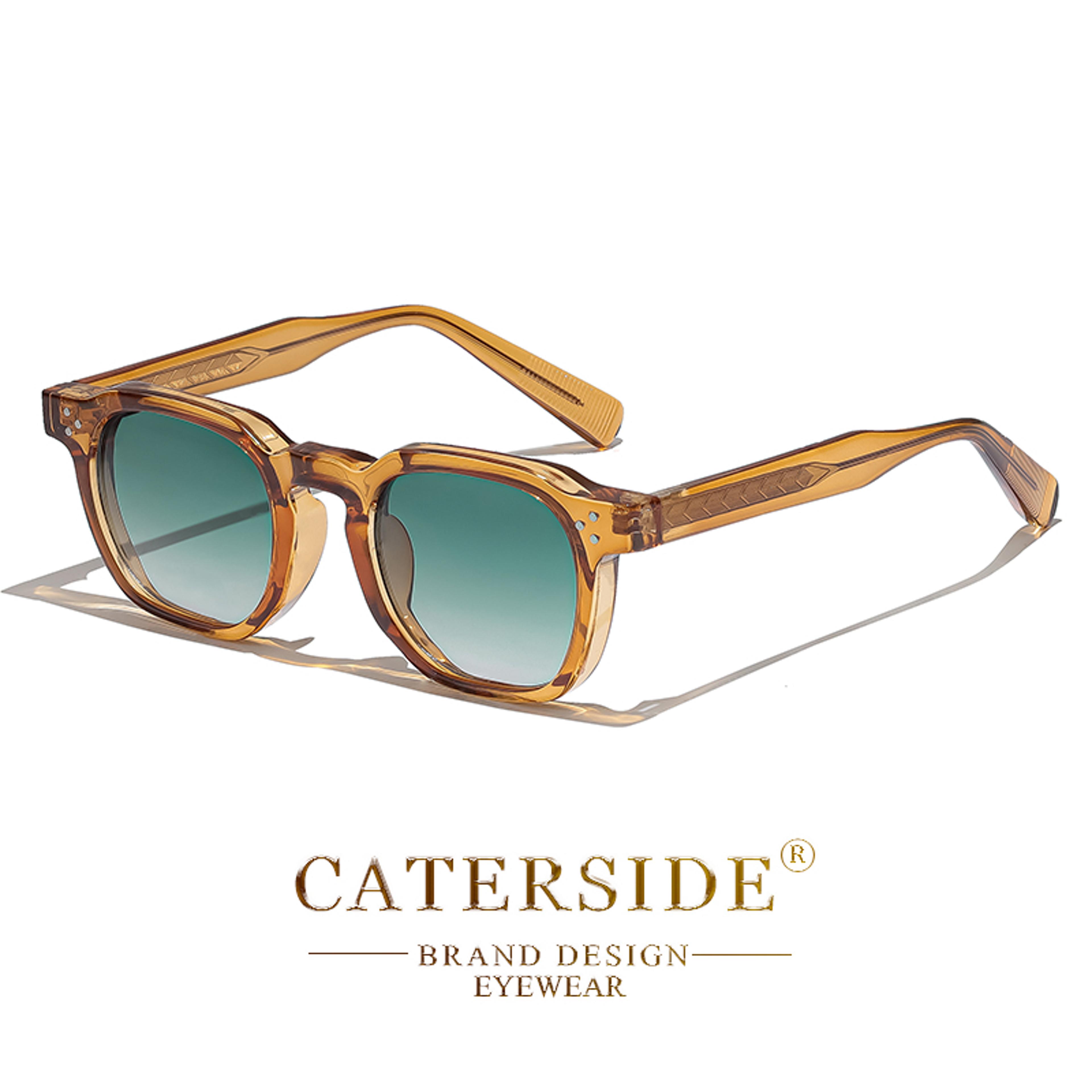 Retro Punk Square Sunglasses For Men  Women Personalized Small Frame Sun Glasses Travel Party  Busi 9