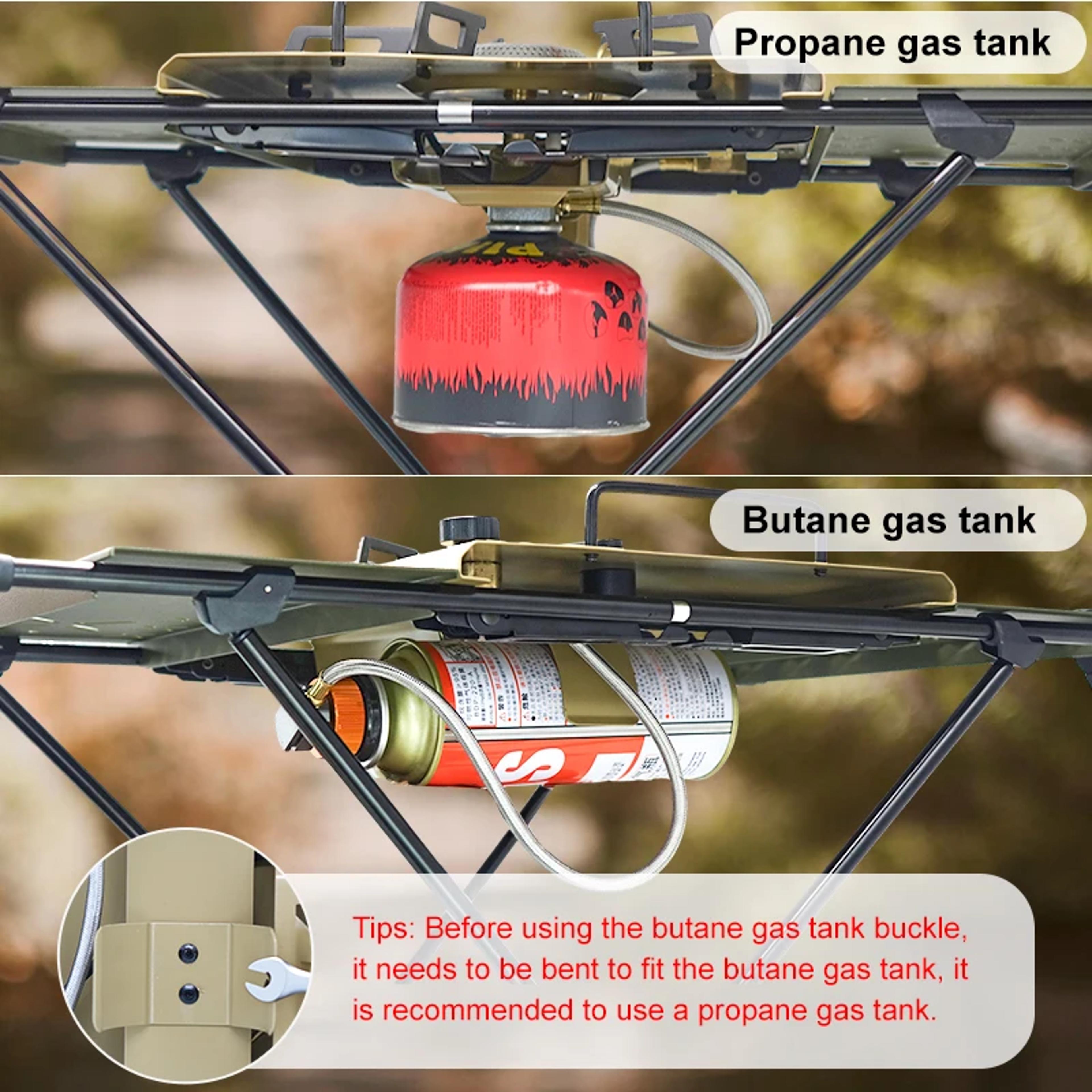 Portable Stainless Steel Gas Stove Burner High Power Camping Heater For Outdoor Cooking 3