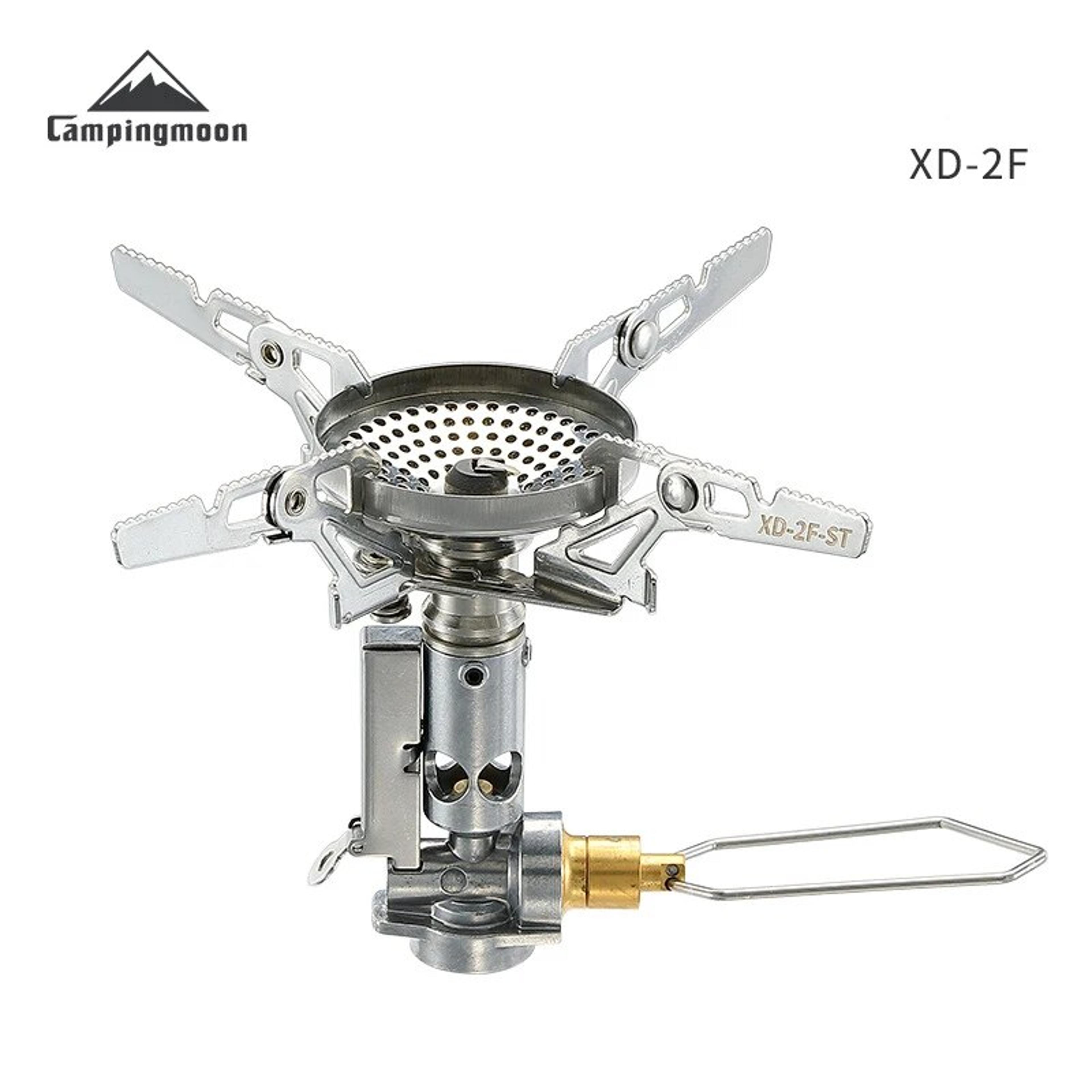 Portable High Power Gas Stove For Outdoor Hiking Windproof  Voltage Stabilized Cooker 4