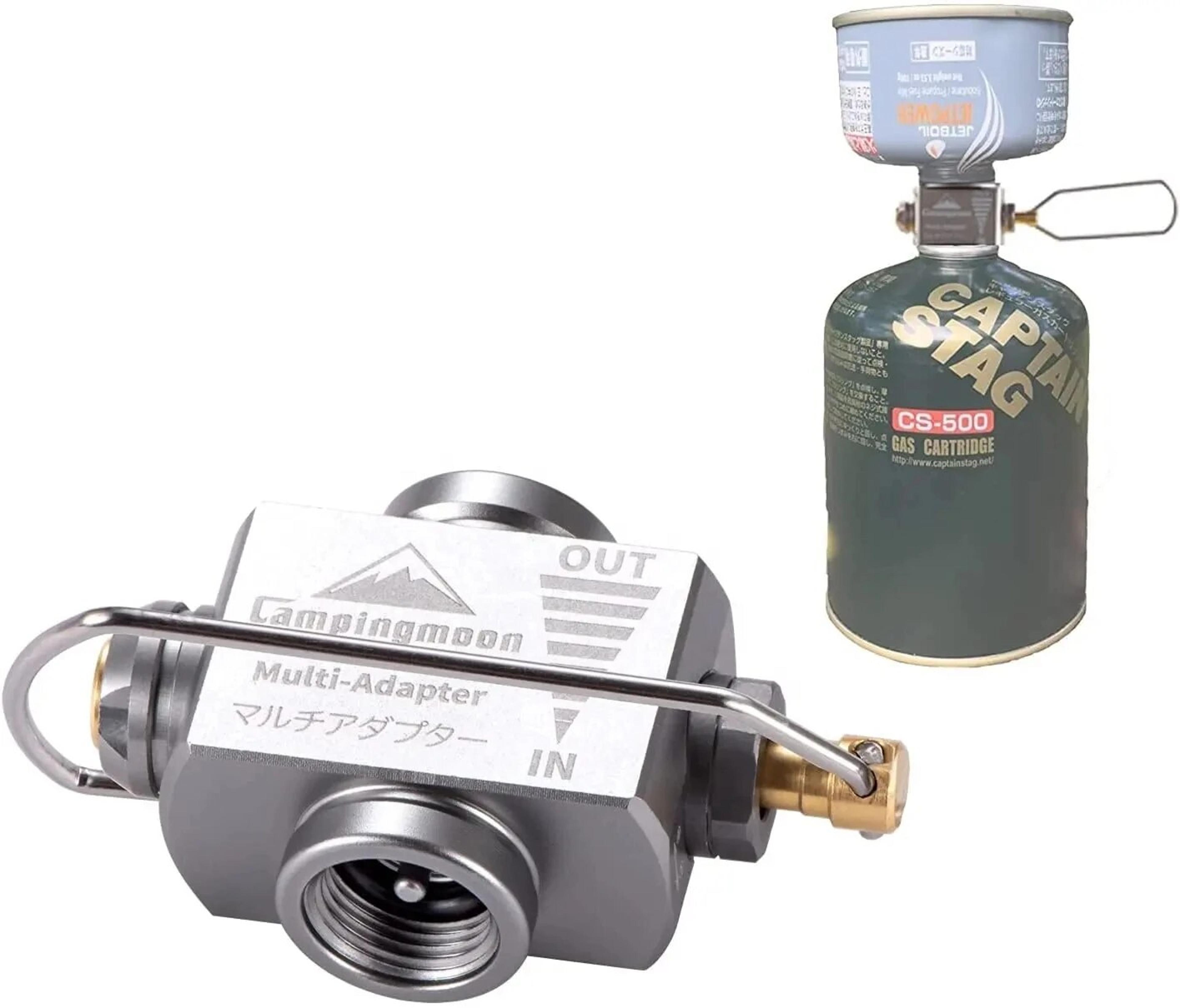 Camping Gas Tank Refill Adapter With Pressure Relief Valve Outdoor Gas Adapter Connector 4