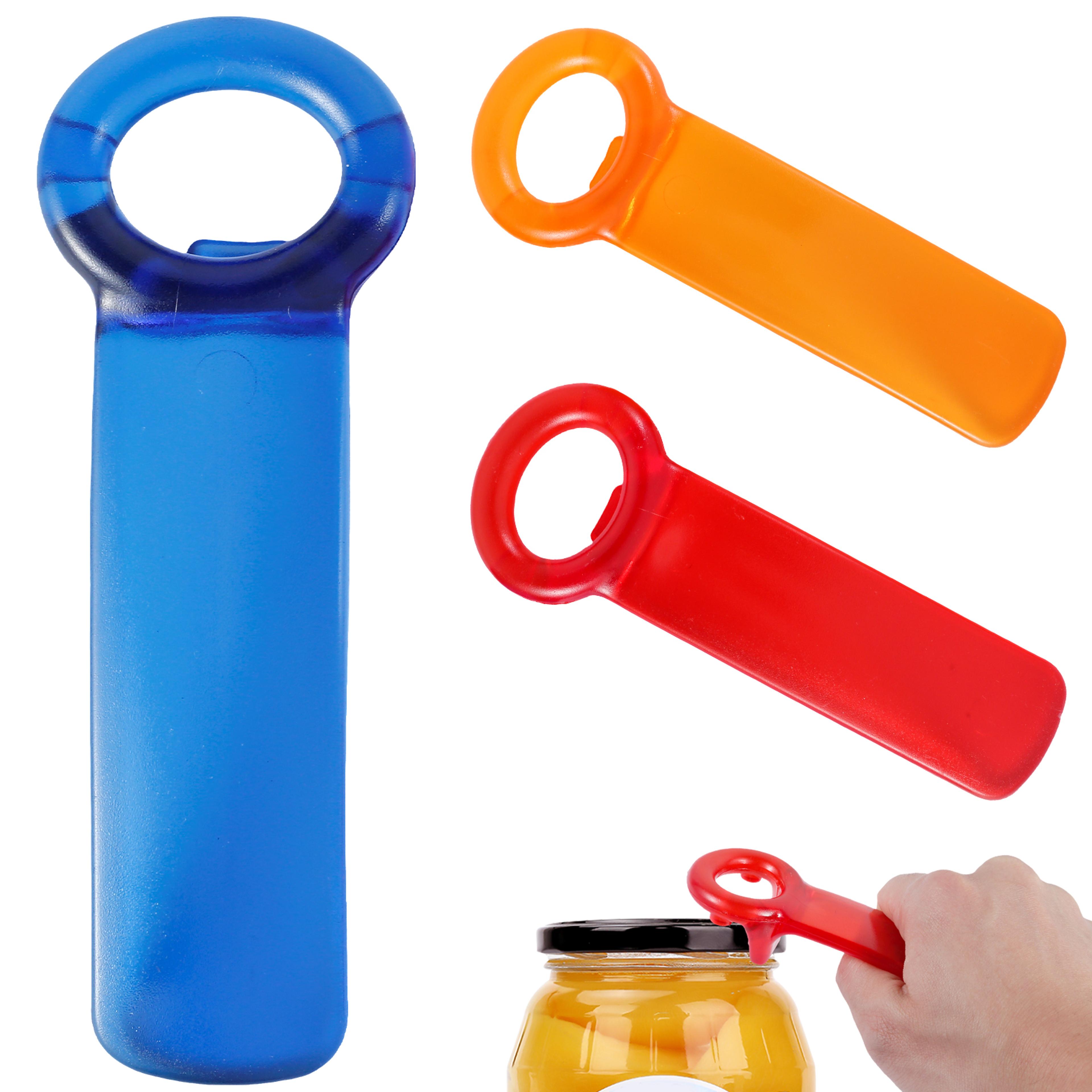 manual jar opener tool set with ergonomic handle perfect for elders, women, and children with weak hands