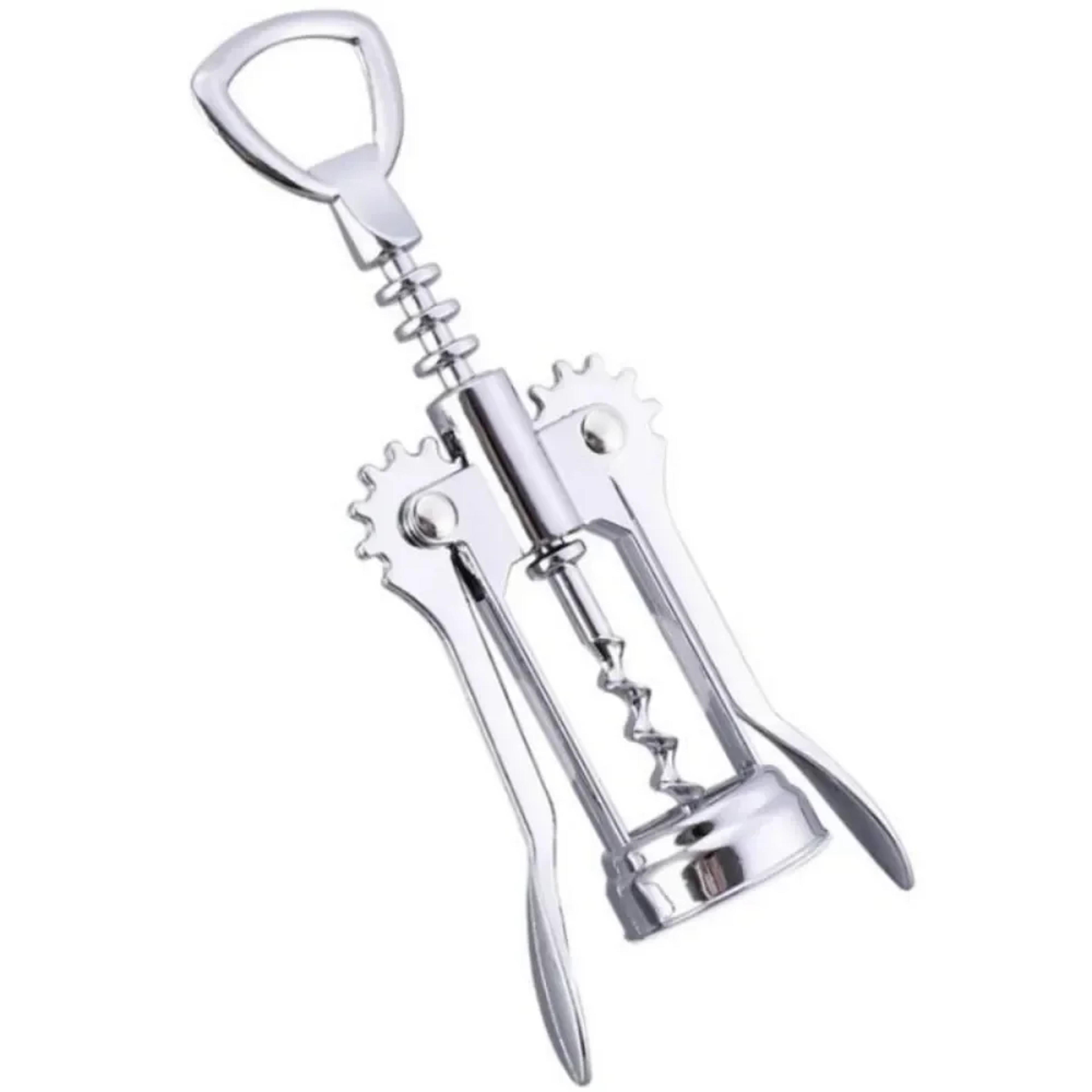 Premium Zinc Alloy Wine Bottle Opener Classic Champagne Corkscrew With Stainless Steel Drill 6