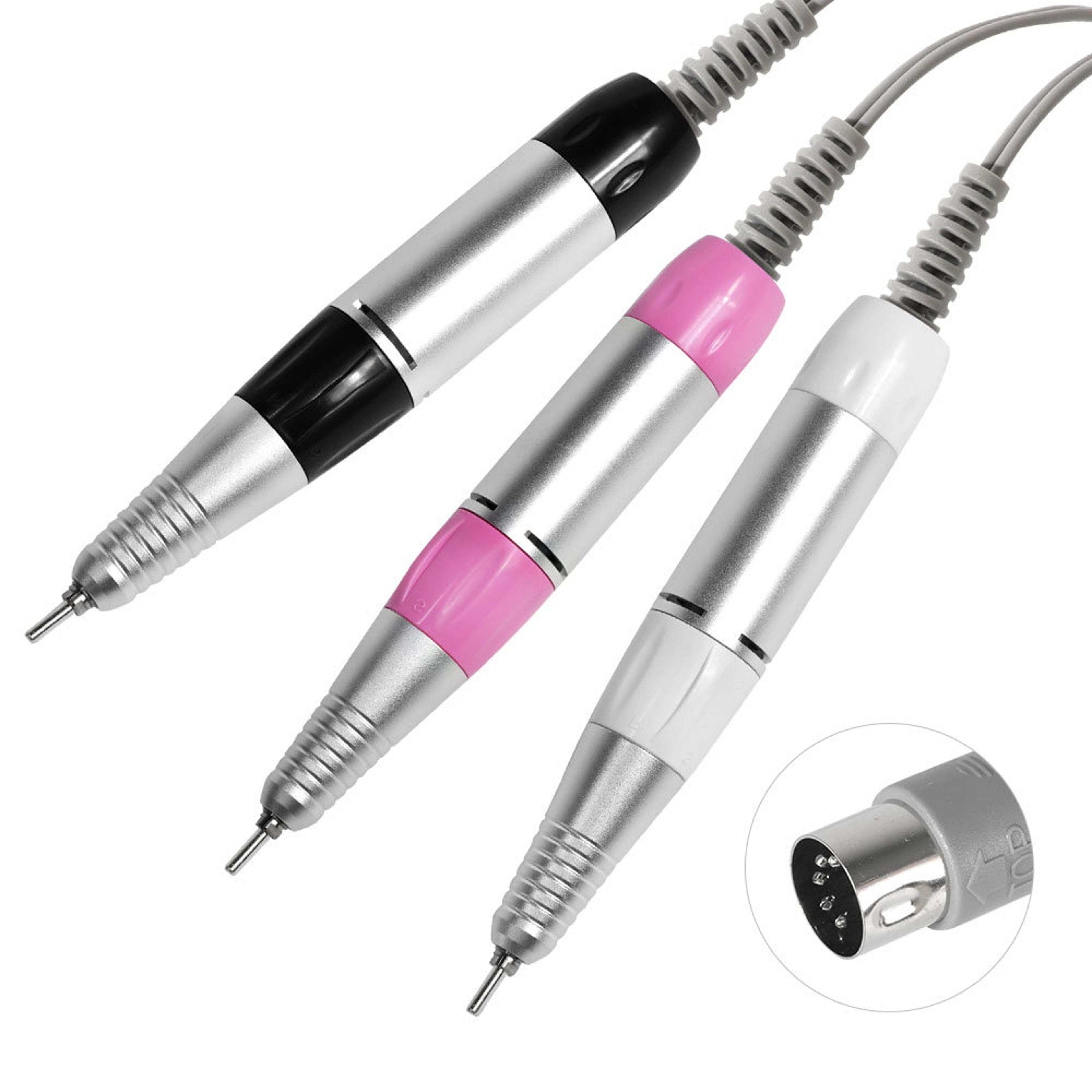 electric nail drill handpiece for manicure & pedicure, professional nail drill accessory
