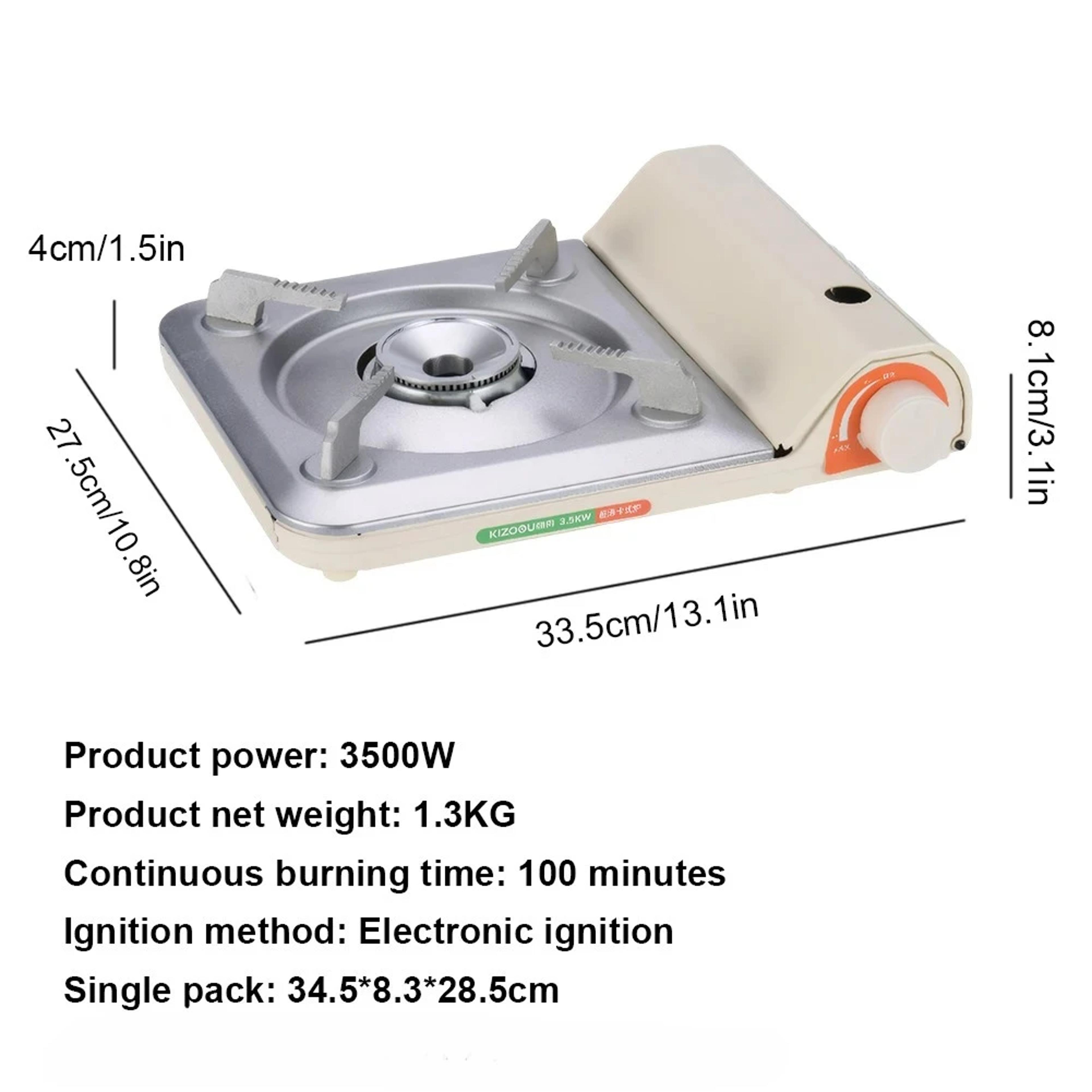 Portable Single Burner Camping Gas Stove Compact  Reliable Outdoor Cooking Solution 7