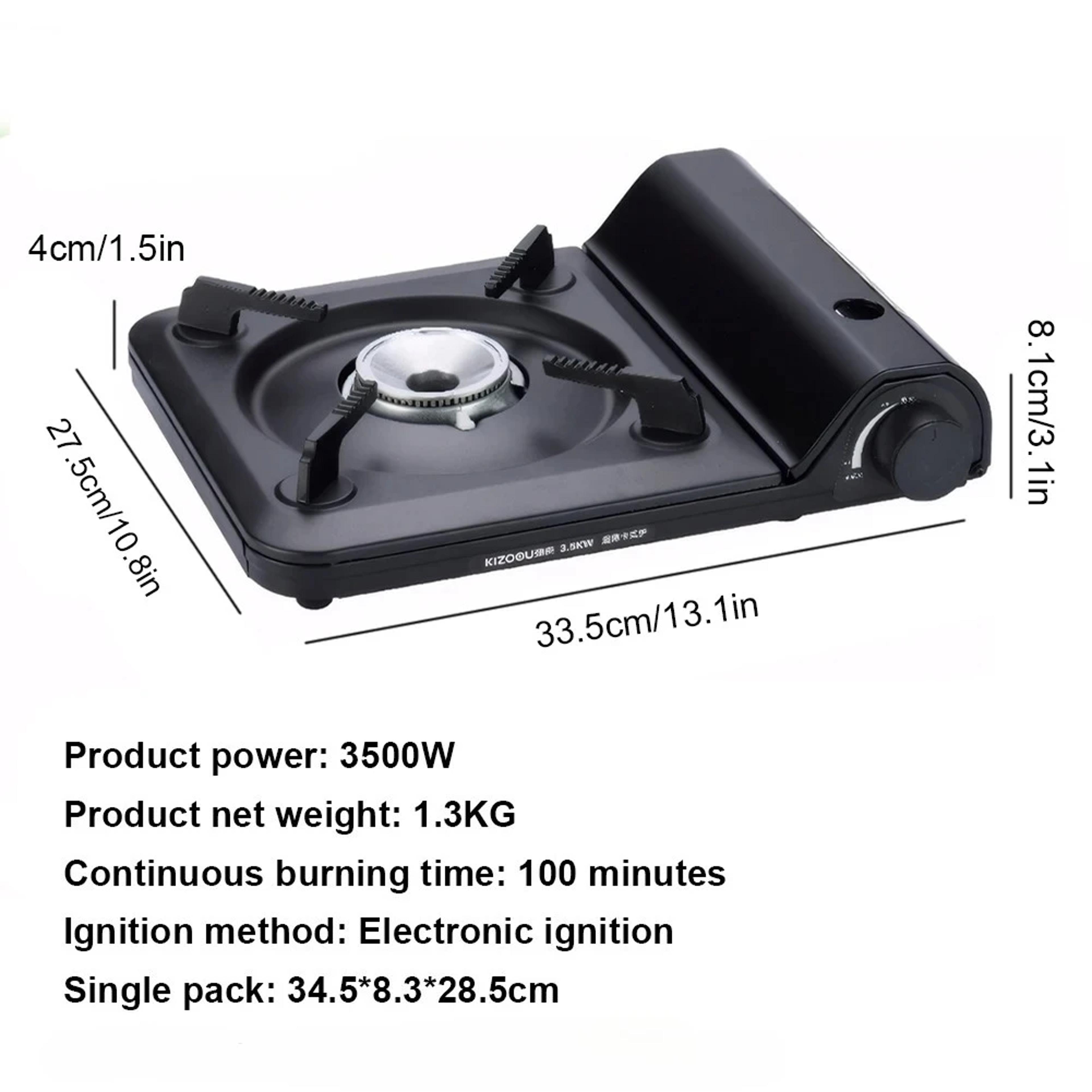 Portable Single Burner Camping Gas Stove Compact  Reliable Outdoor Cooking Solution 6