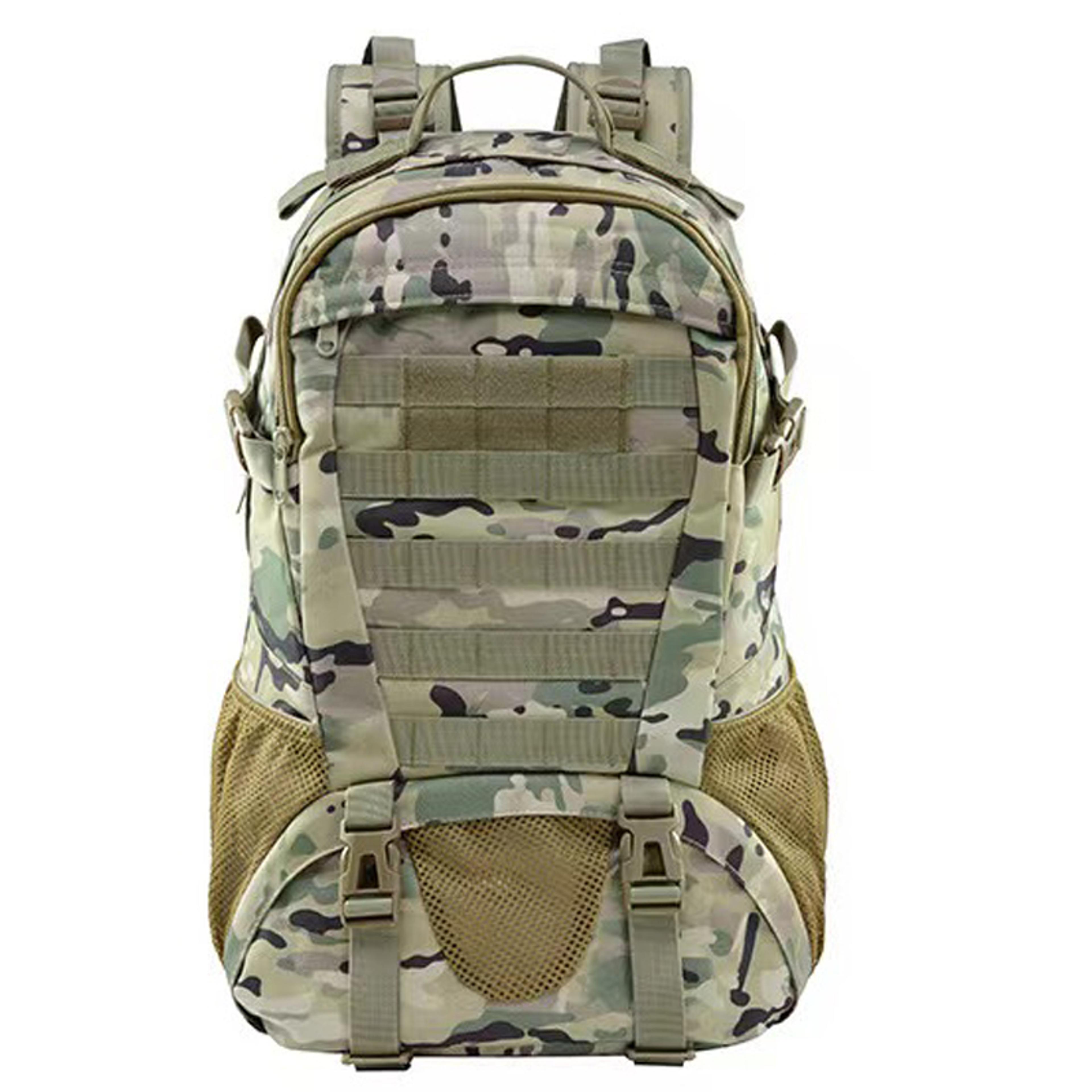 mens heavy duty tactical backpack with large capacity travel bag design for outdoor hiking & camping