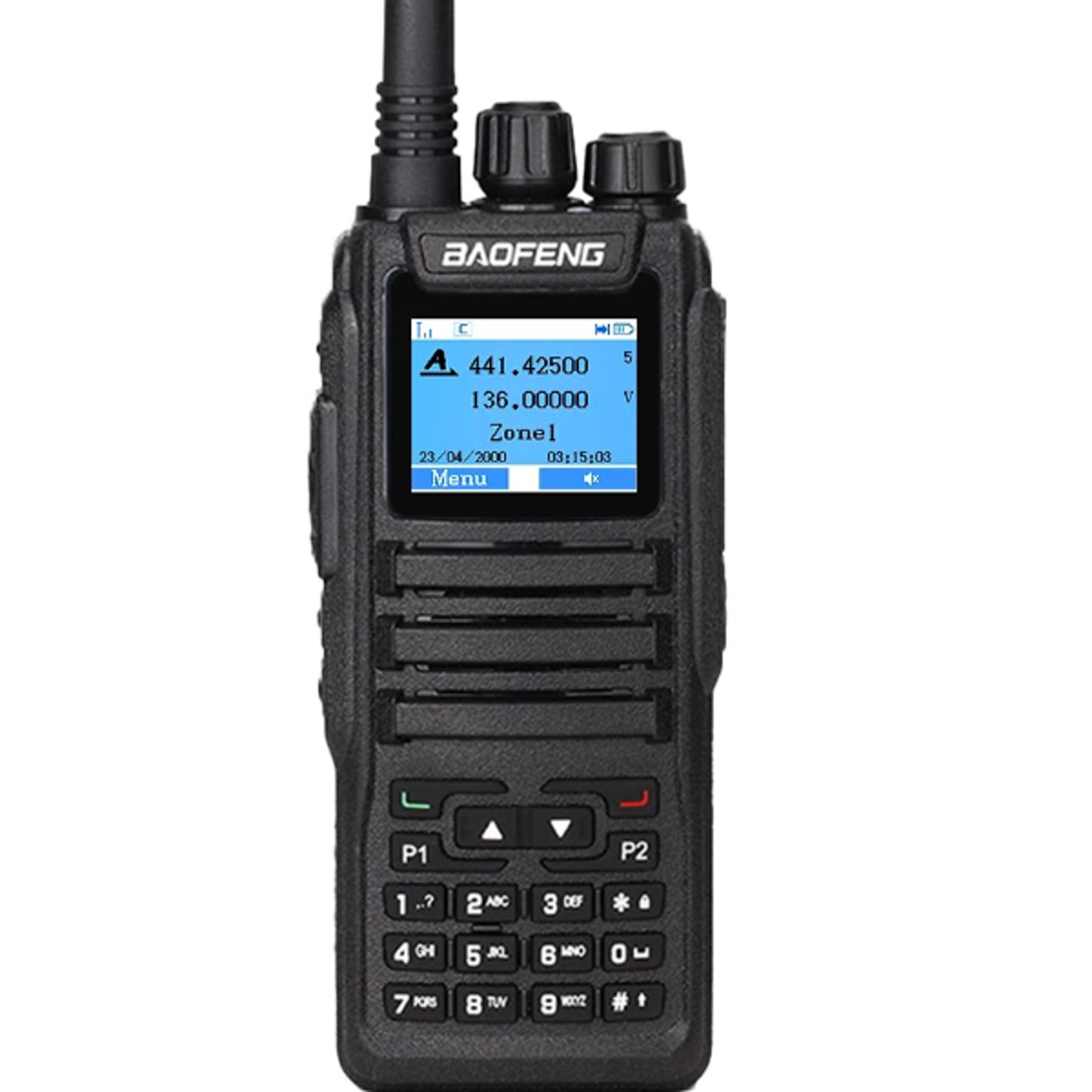 digital walkie talkie dual mode two way ham radio for long-range communication