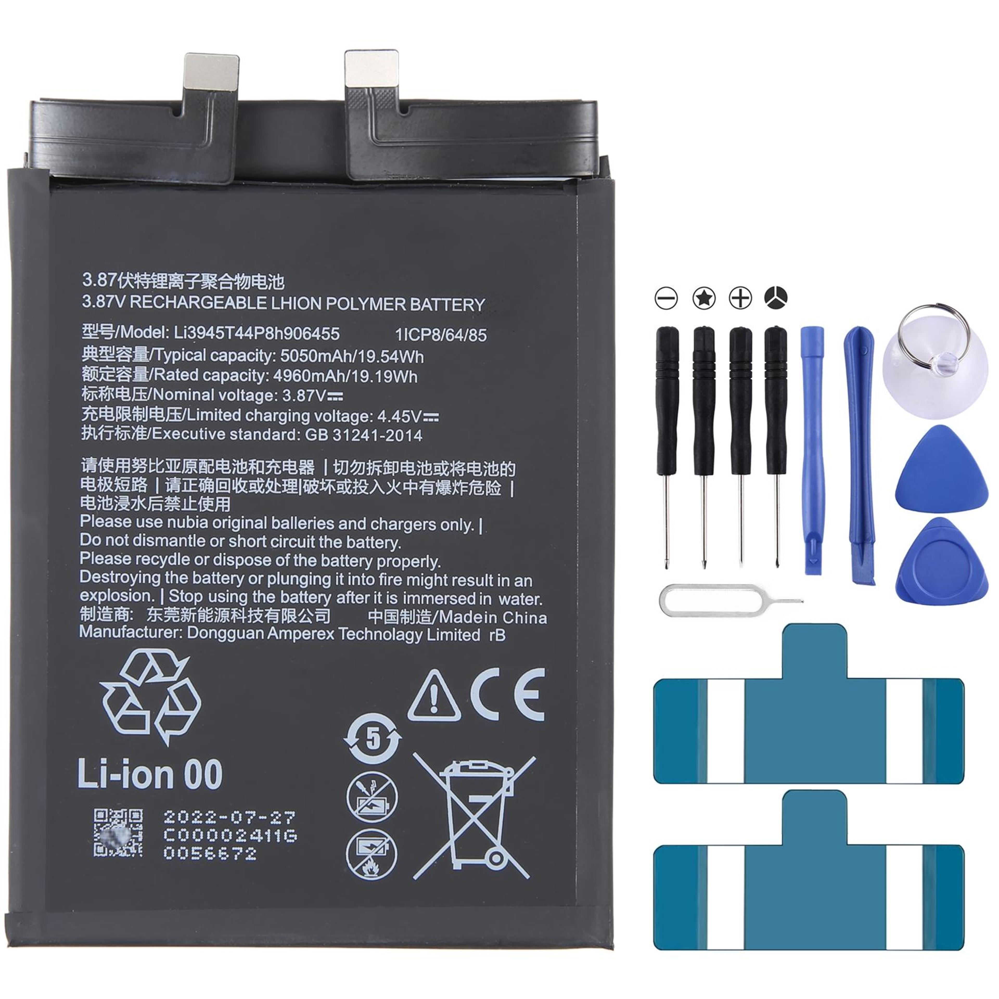 zte nubia redmagic 6 5050mah battery replacement, high performance oem fit