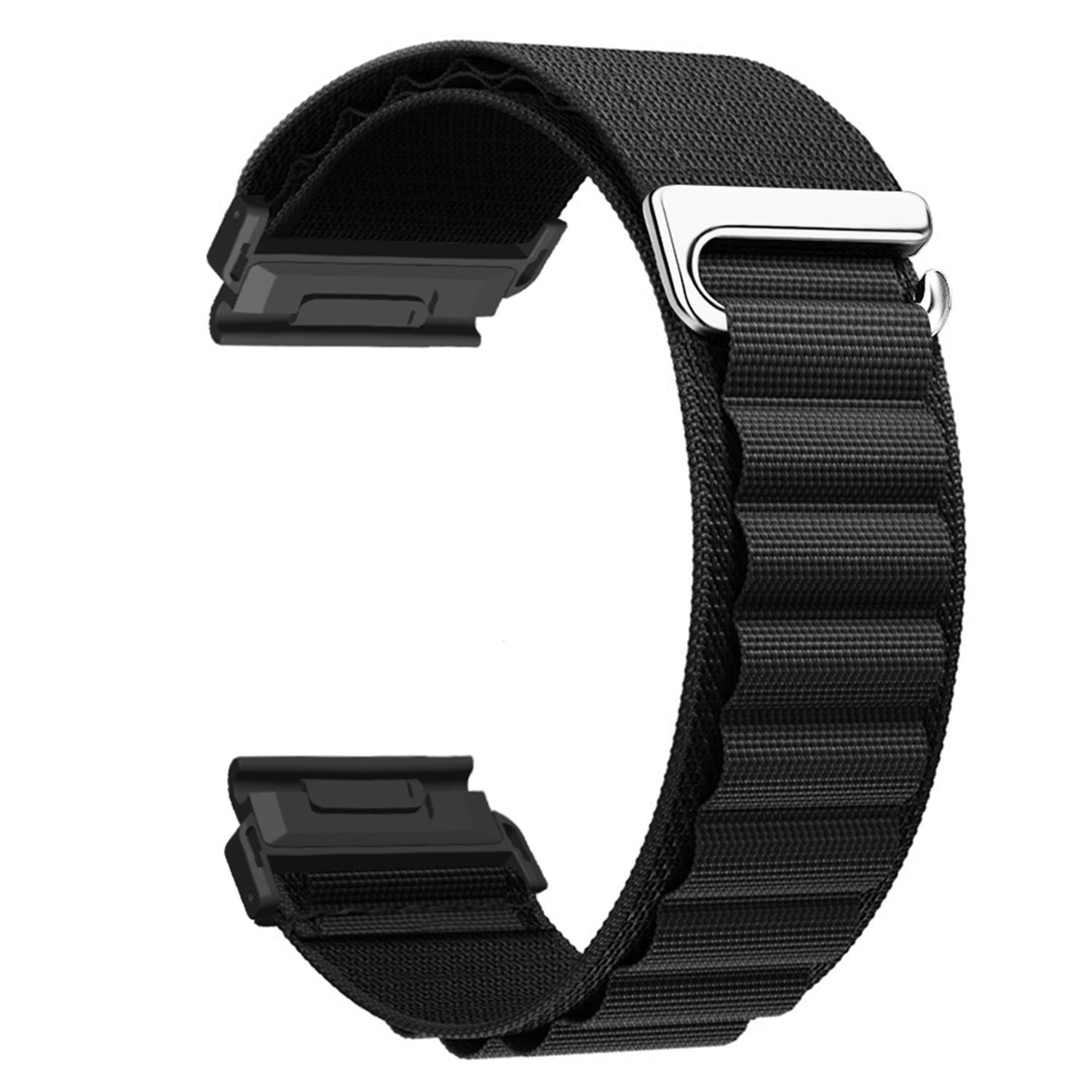 22mm quick release nylon watch band adjustable sport strap for fenix & forerunner