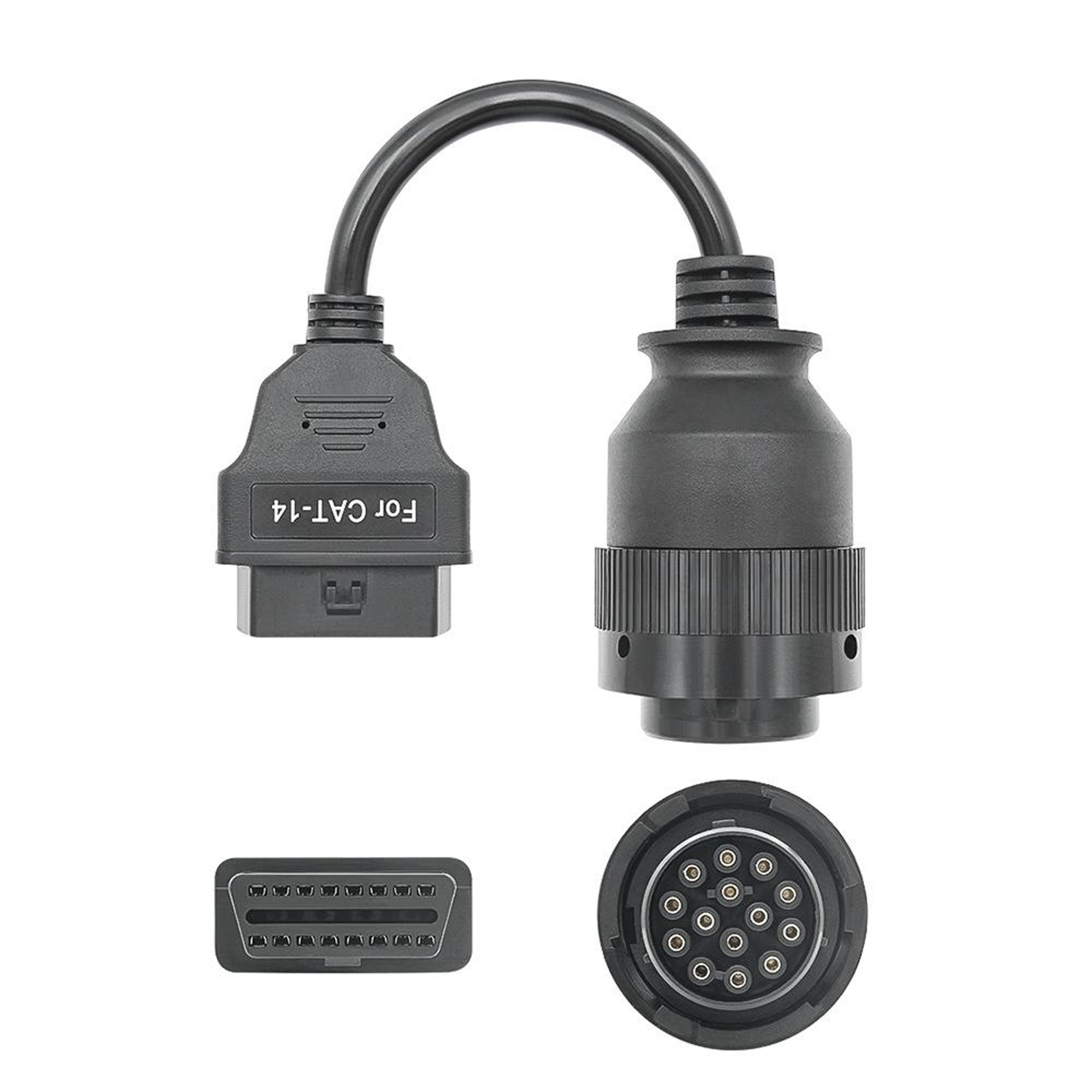 cat  adapter cable diagnostic connector plug and play heavy duty diagnostic cable